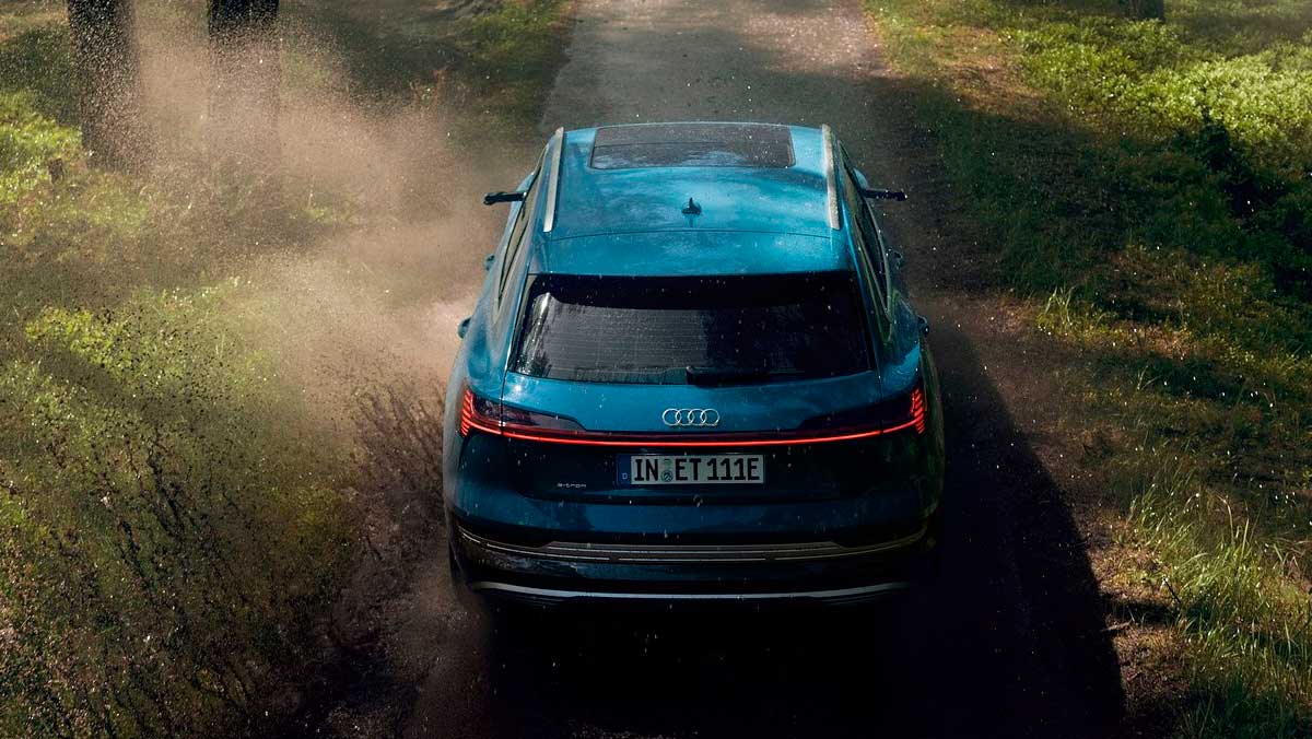 Audi e-tron 2018 off-road Audi e-tron 2018 off-road