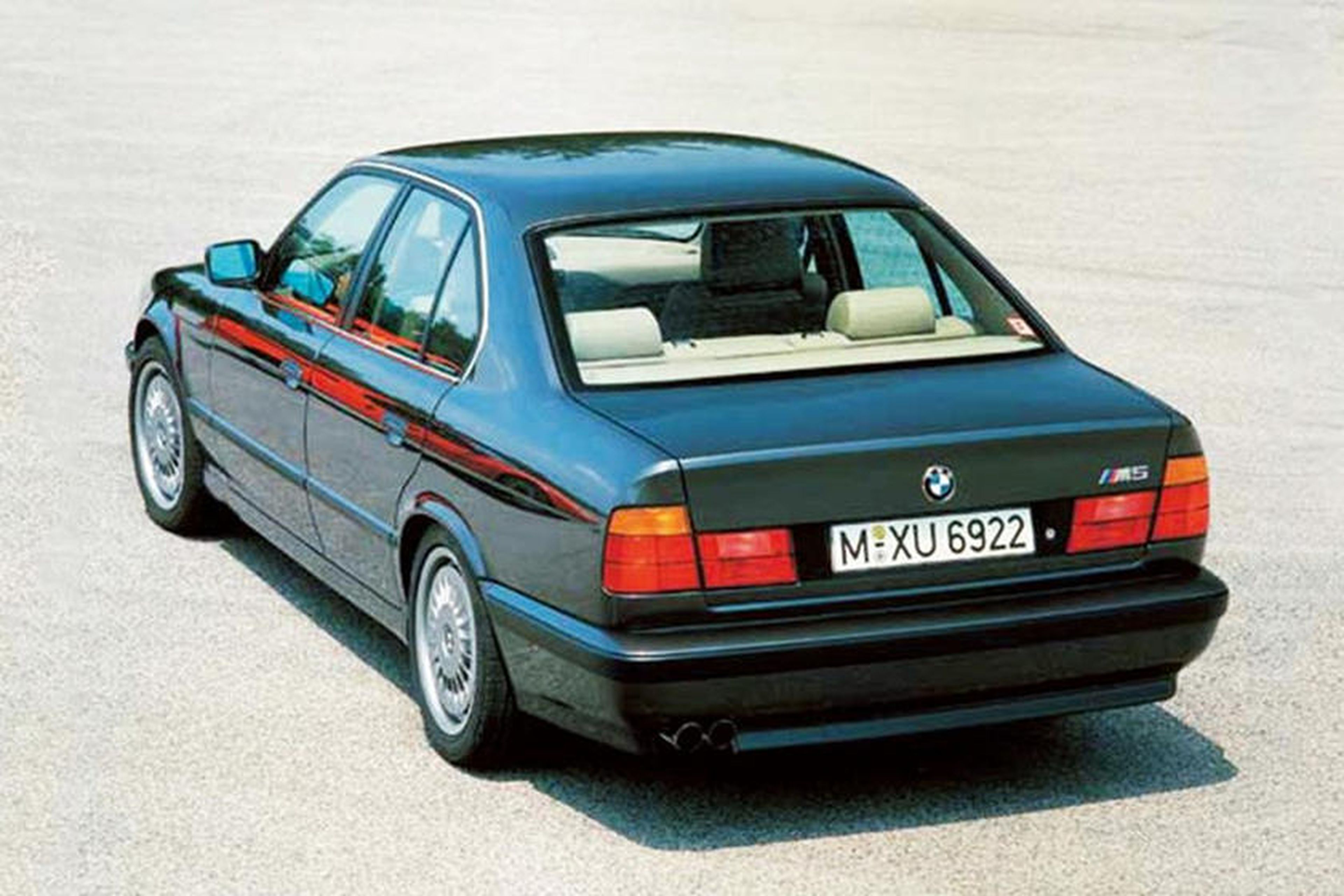 BMW M5 Cecotto Edition E34 (1991) Trasera