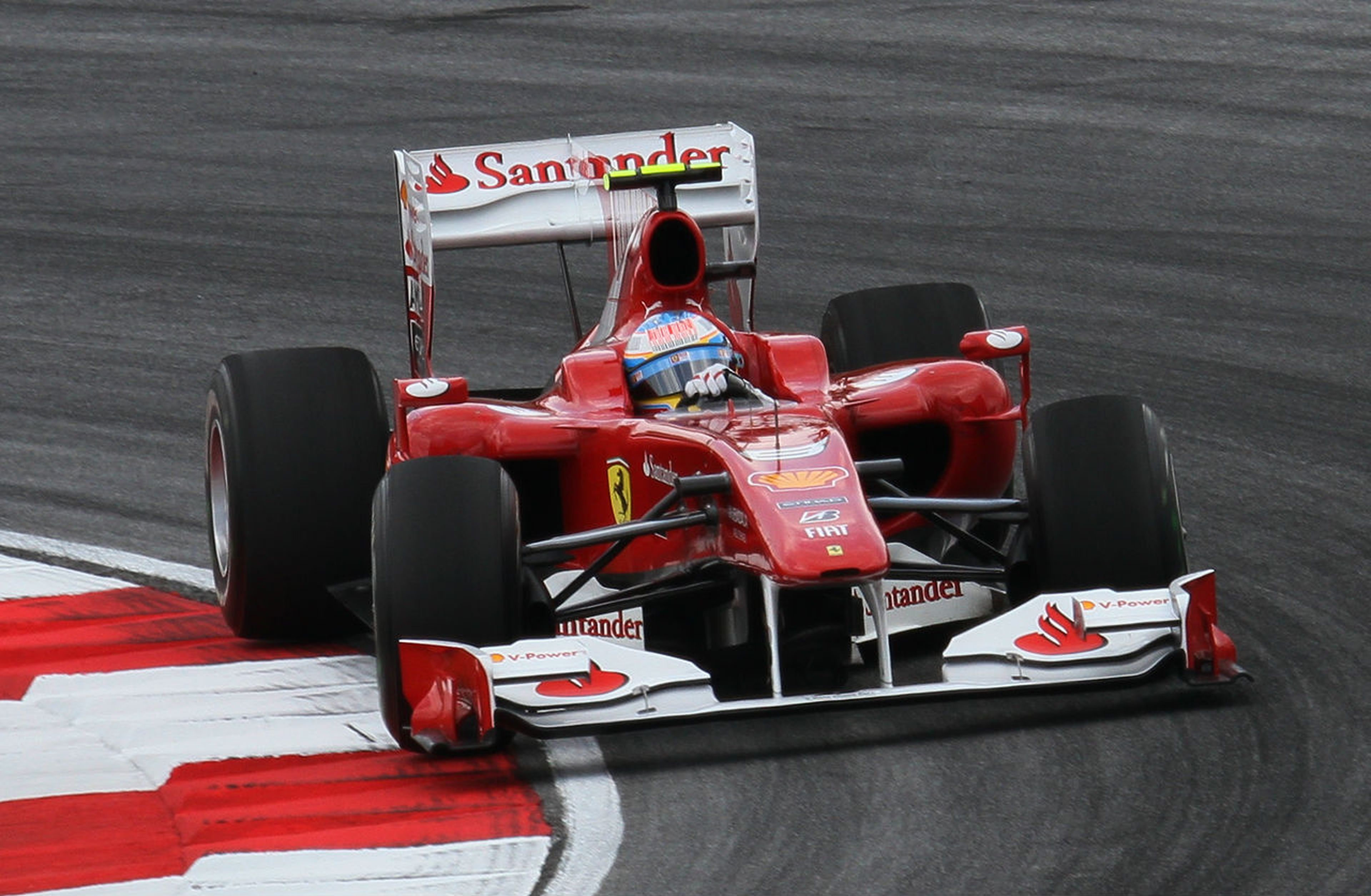 Fernando Alonso, en el GP de Malasia de 2010