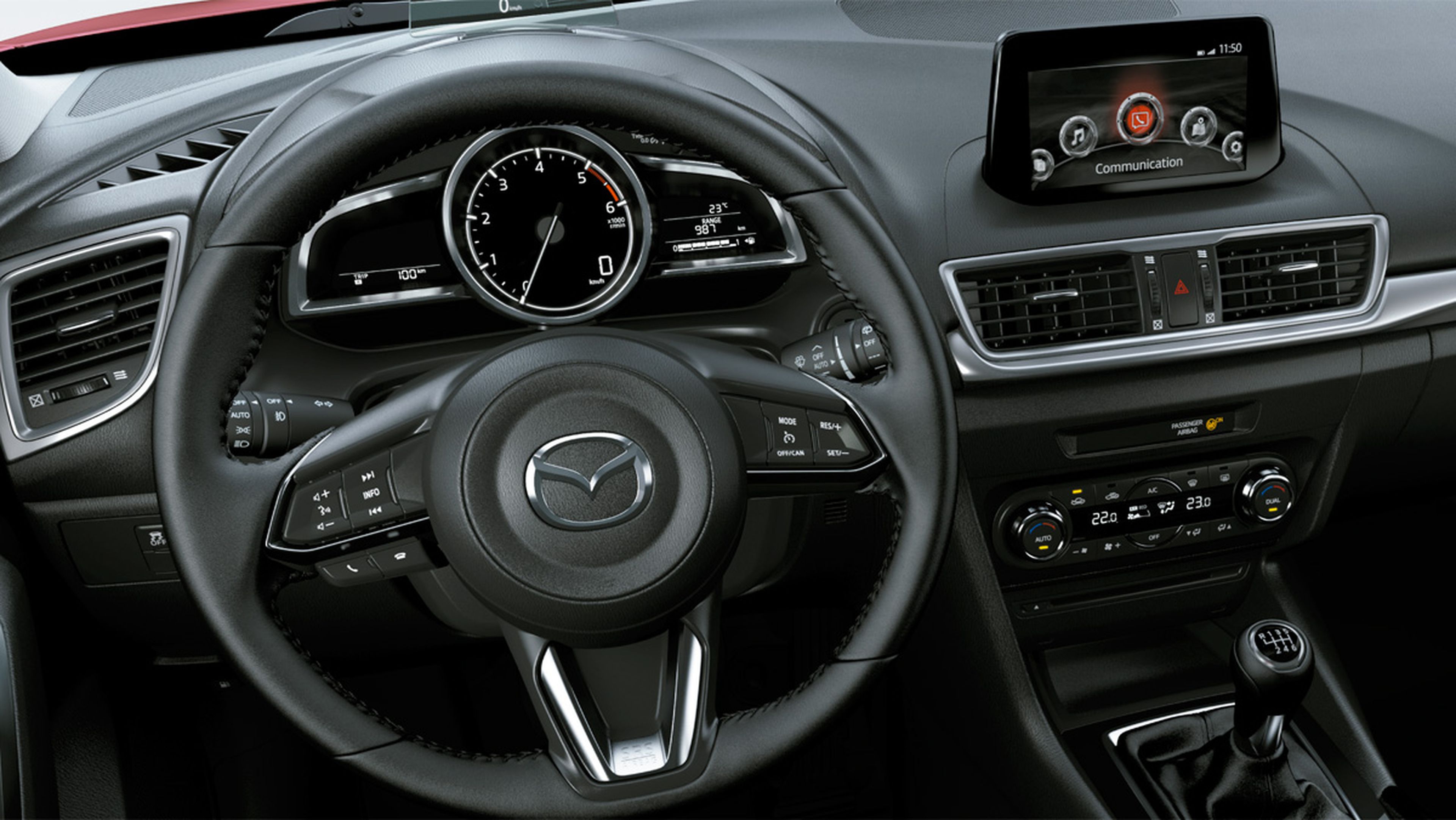 Mazda3 Black Tech Edition (interior)