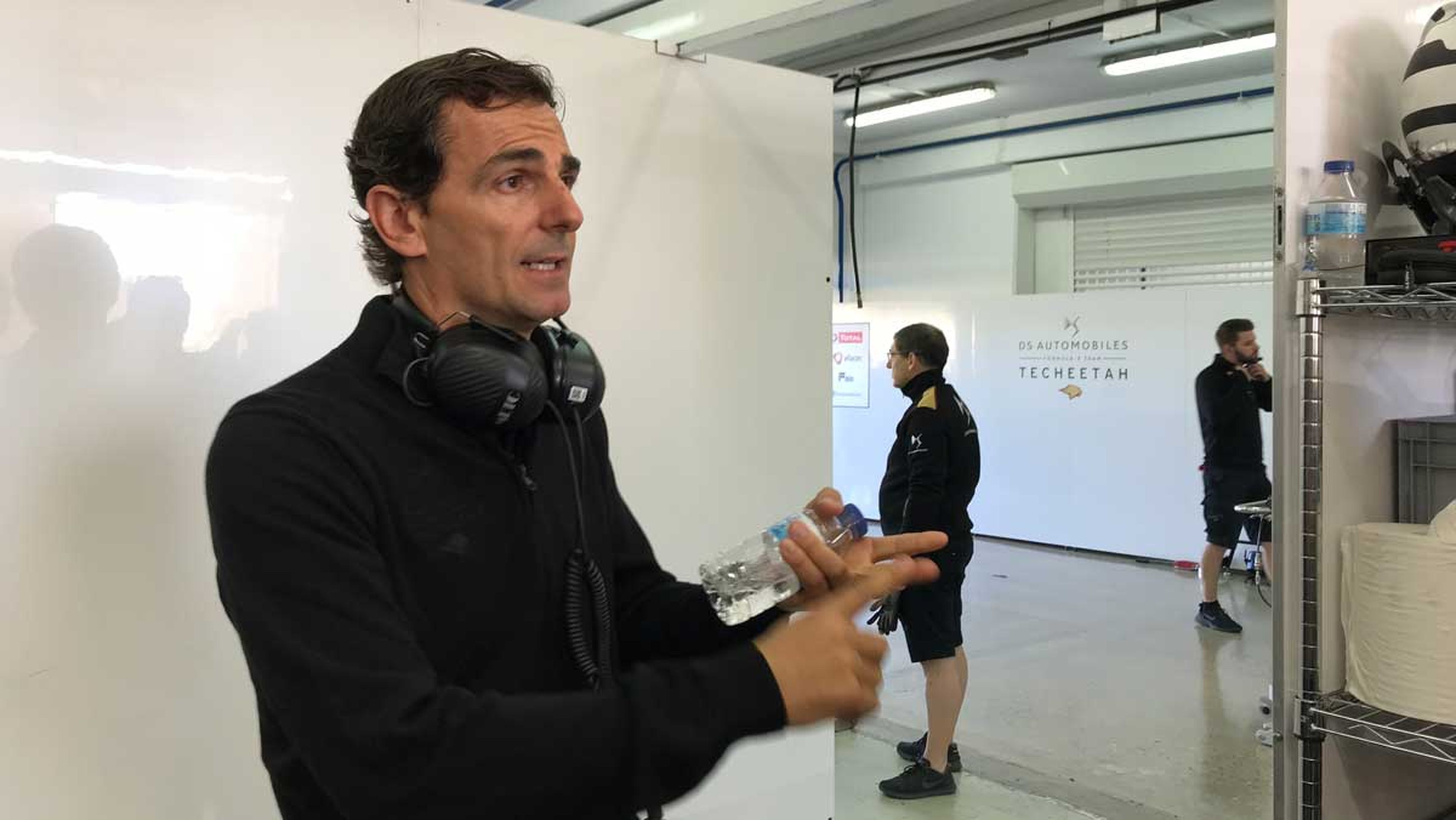 Pedro de la Rosa nos habla sobre la nueva Fórmula E en el box del equipo DS Techeetah