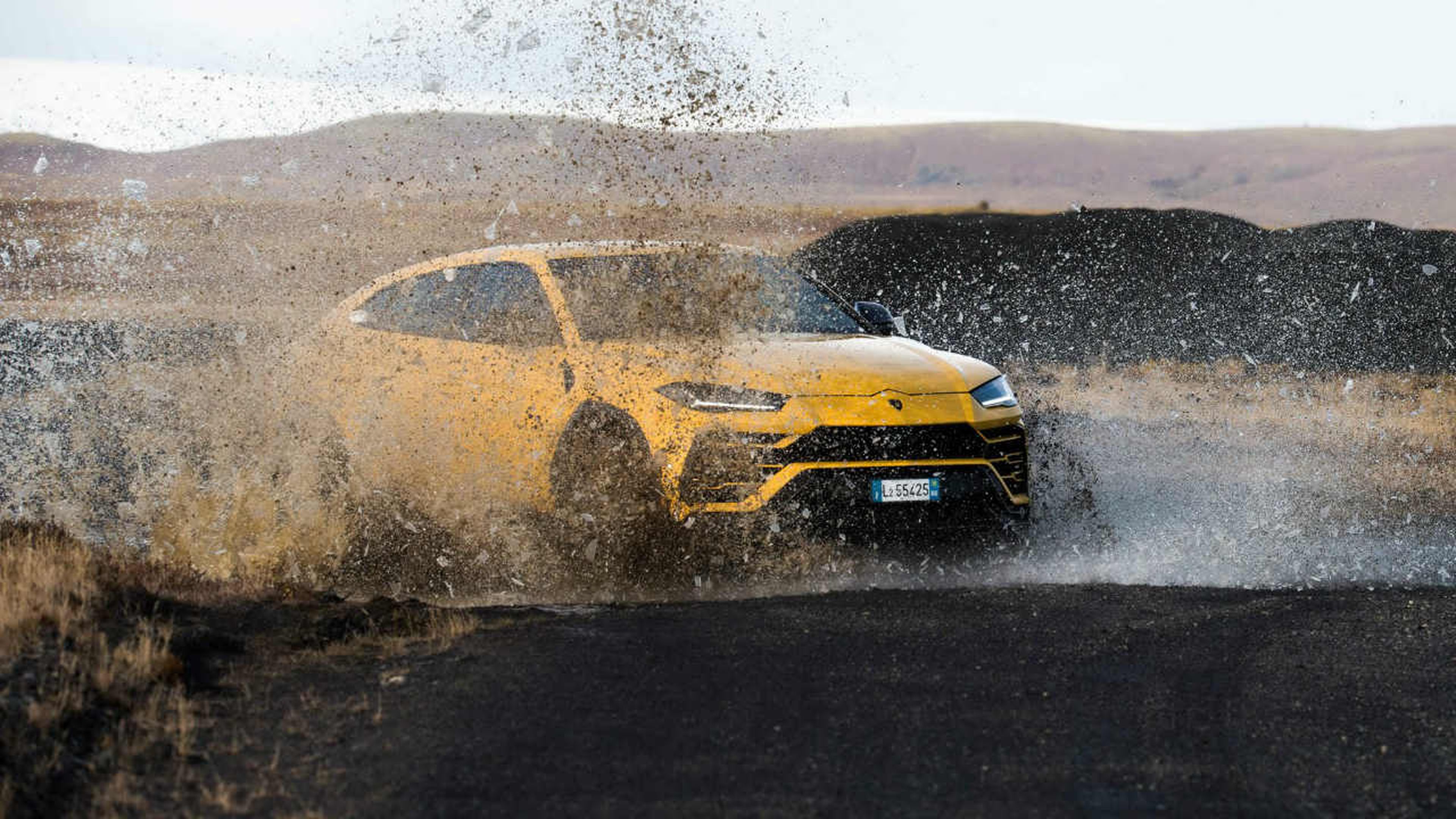 Lamborghini Urus en Islandia