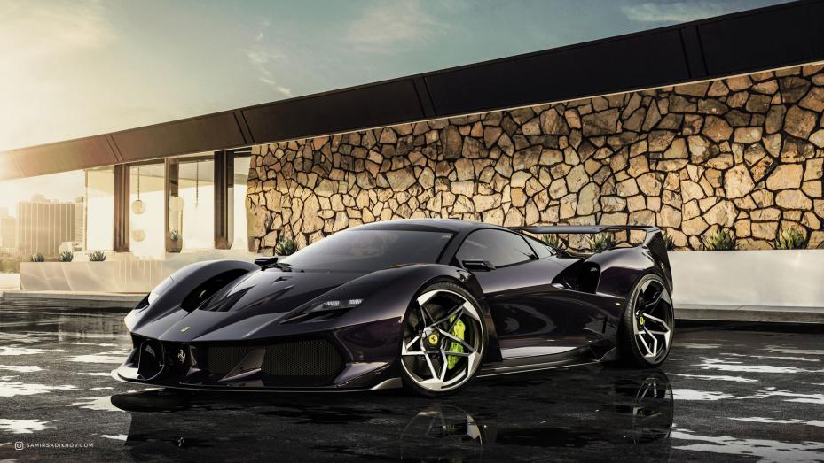 Nuevo Ferrari F40 render Nuevo Ferrari F40 render