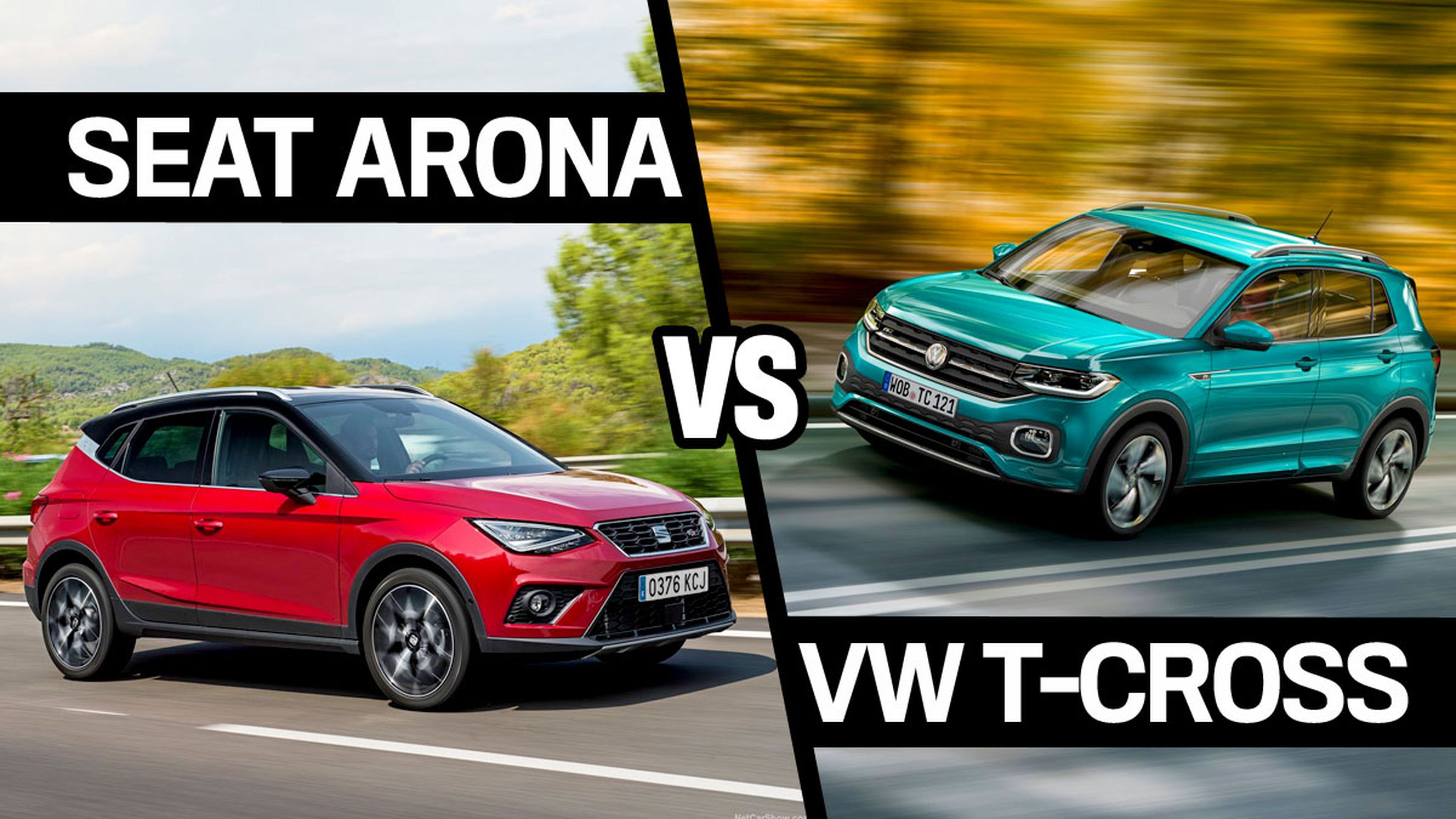 Seat Arona vs VW T-Cross