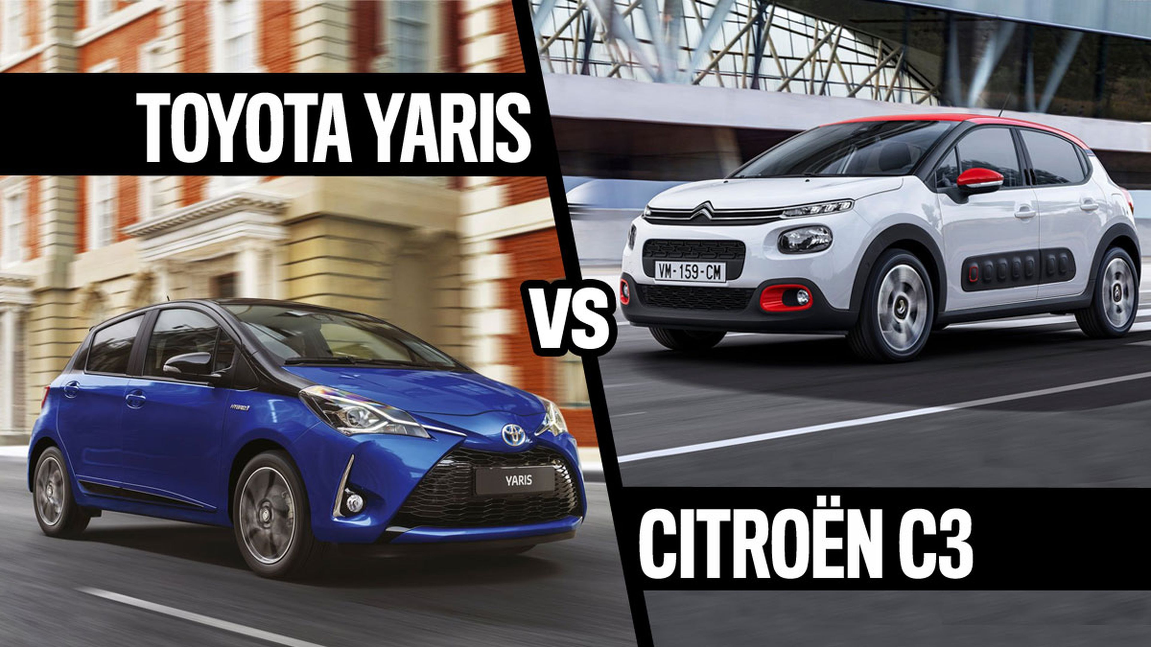 Toyota Yaris vs Citroën C3