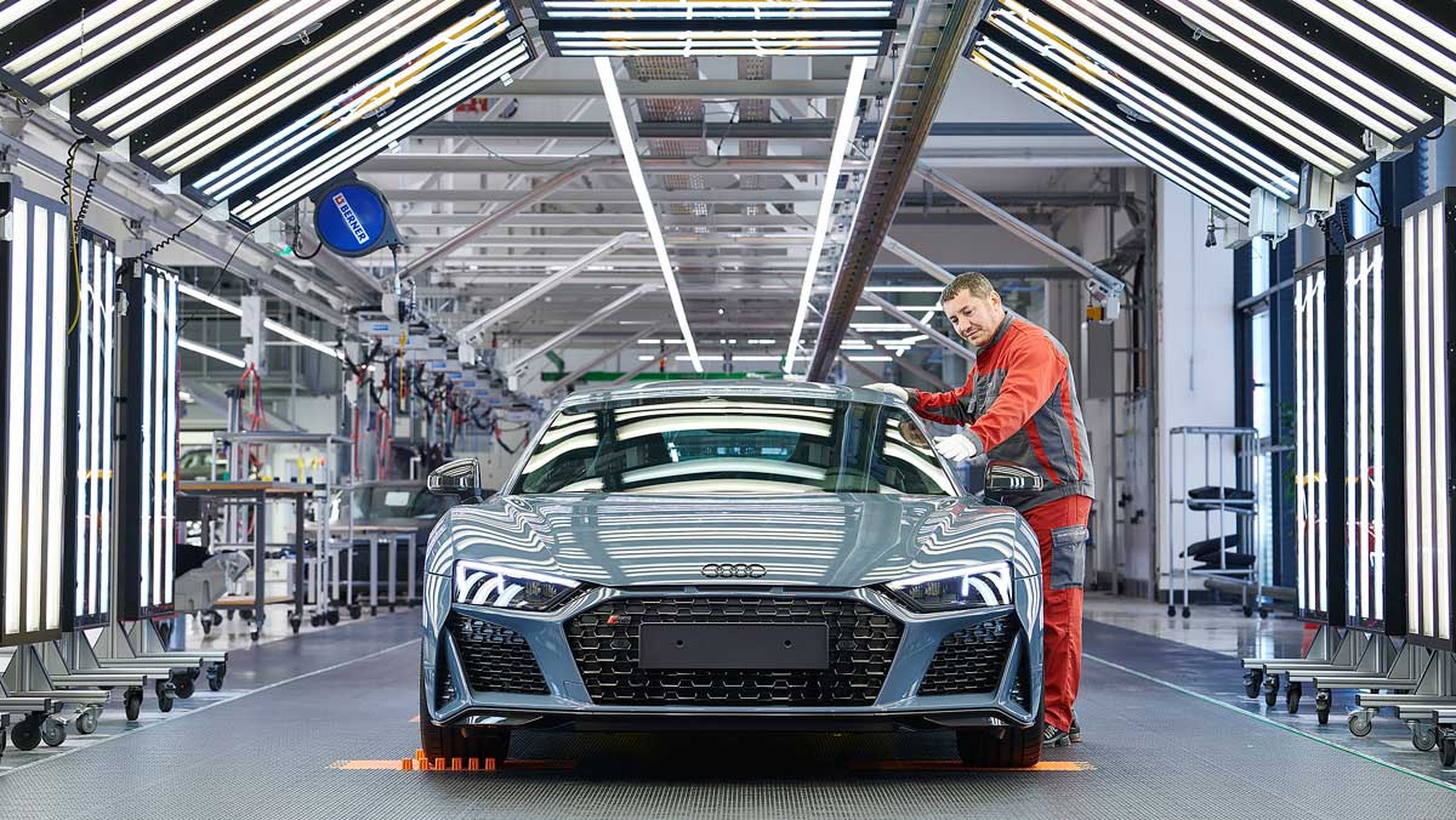 Audi R8 fábrica