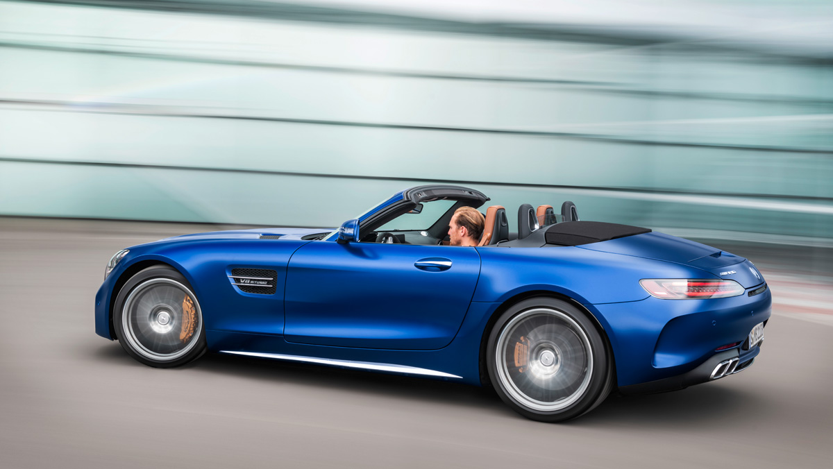 Mercedes-Benz AMG GT C Roadster 2019 (trasera) Mercedes-Benz AMG GT C Roadster 2019 (trasera)