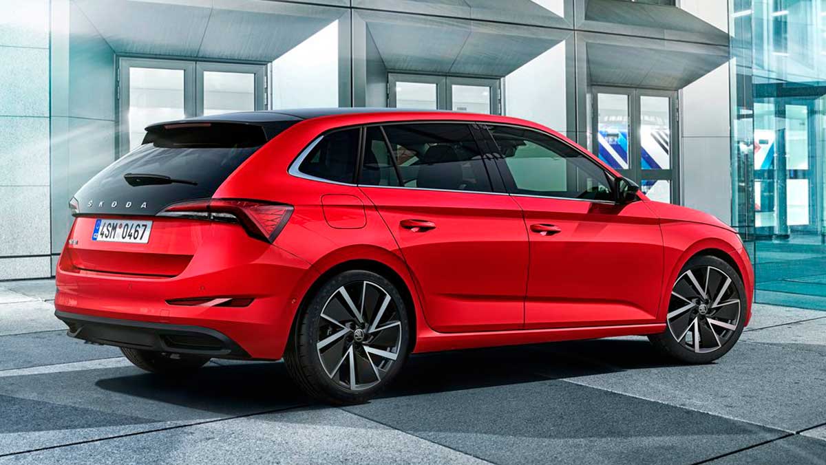 Skoda Scala lateral Skoda Scala lateral