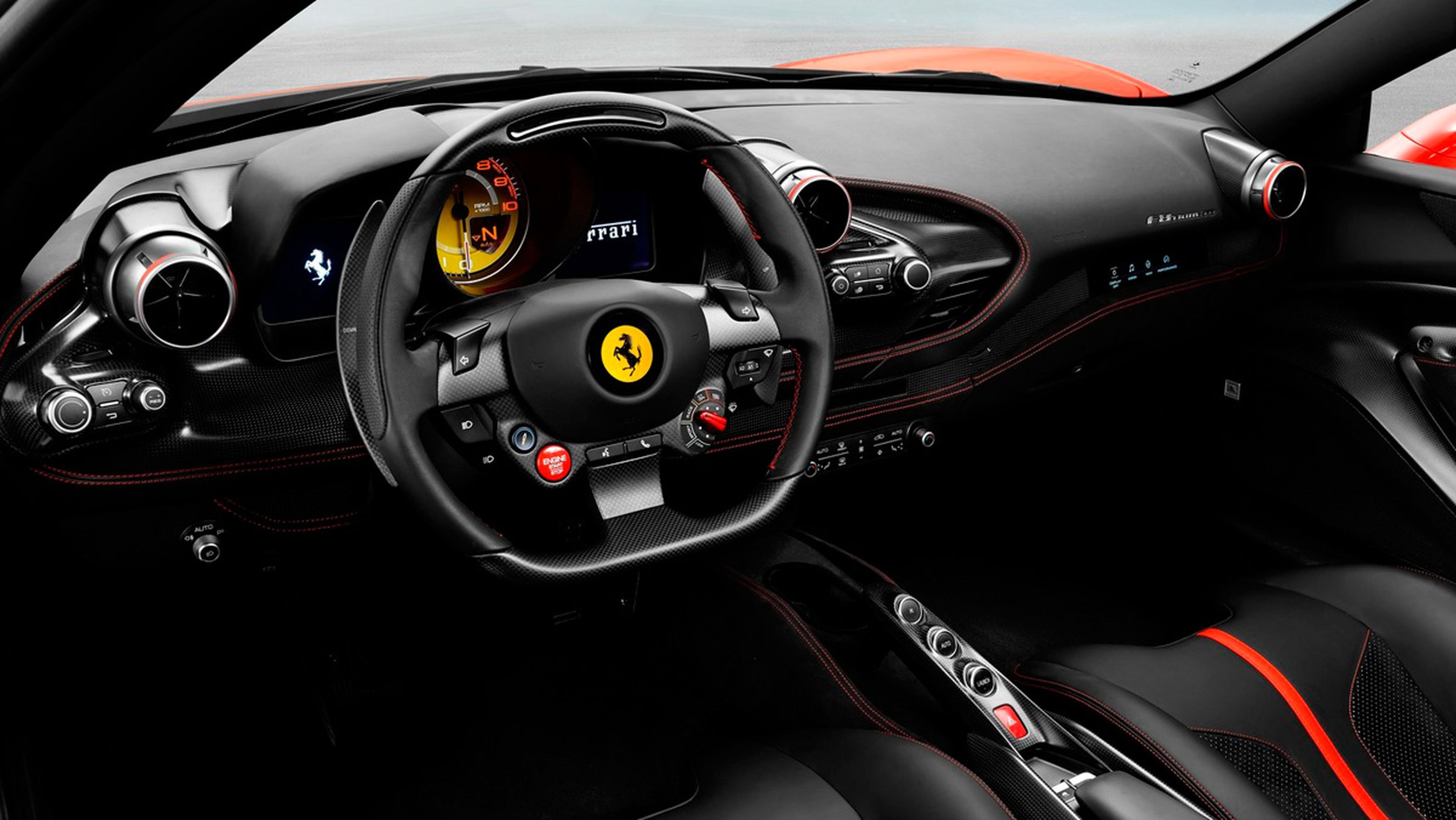 Ferrari F8 Tributo (interior)