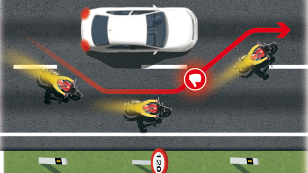 Infracciones en moto según DGT seguridad vial trafico