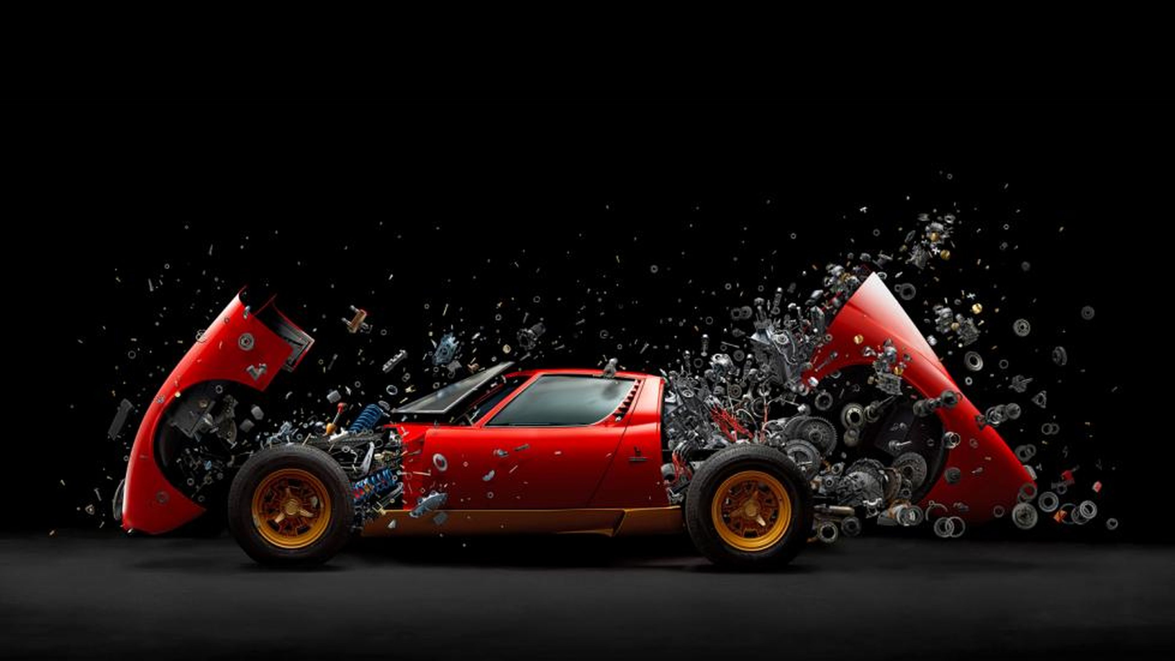 Lamborghini Miura Disintegrating X
