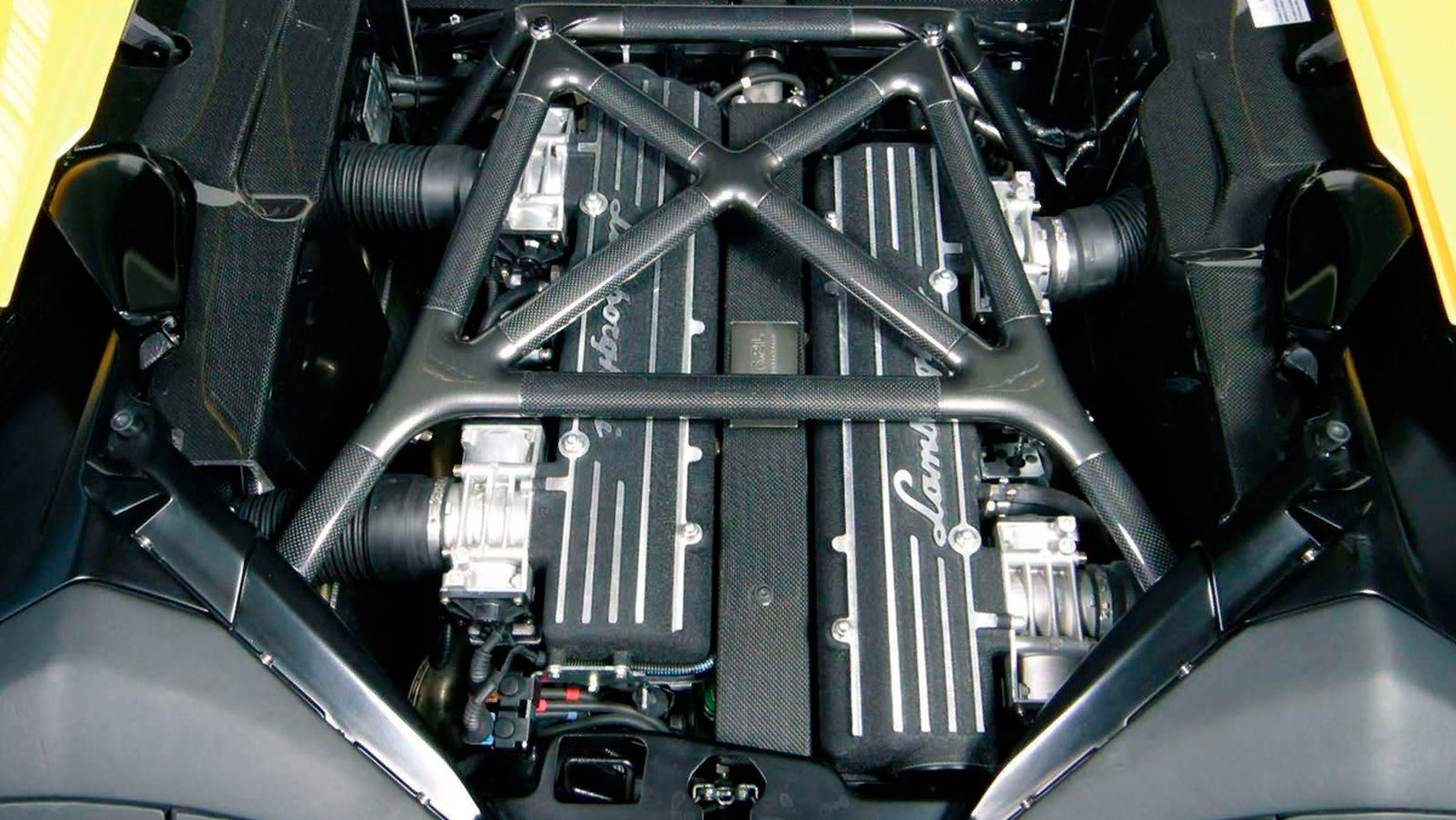 Motor V12 Lamborghini Murciélago Roadster (2004)