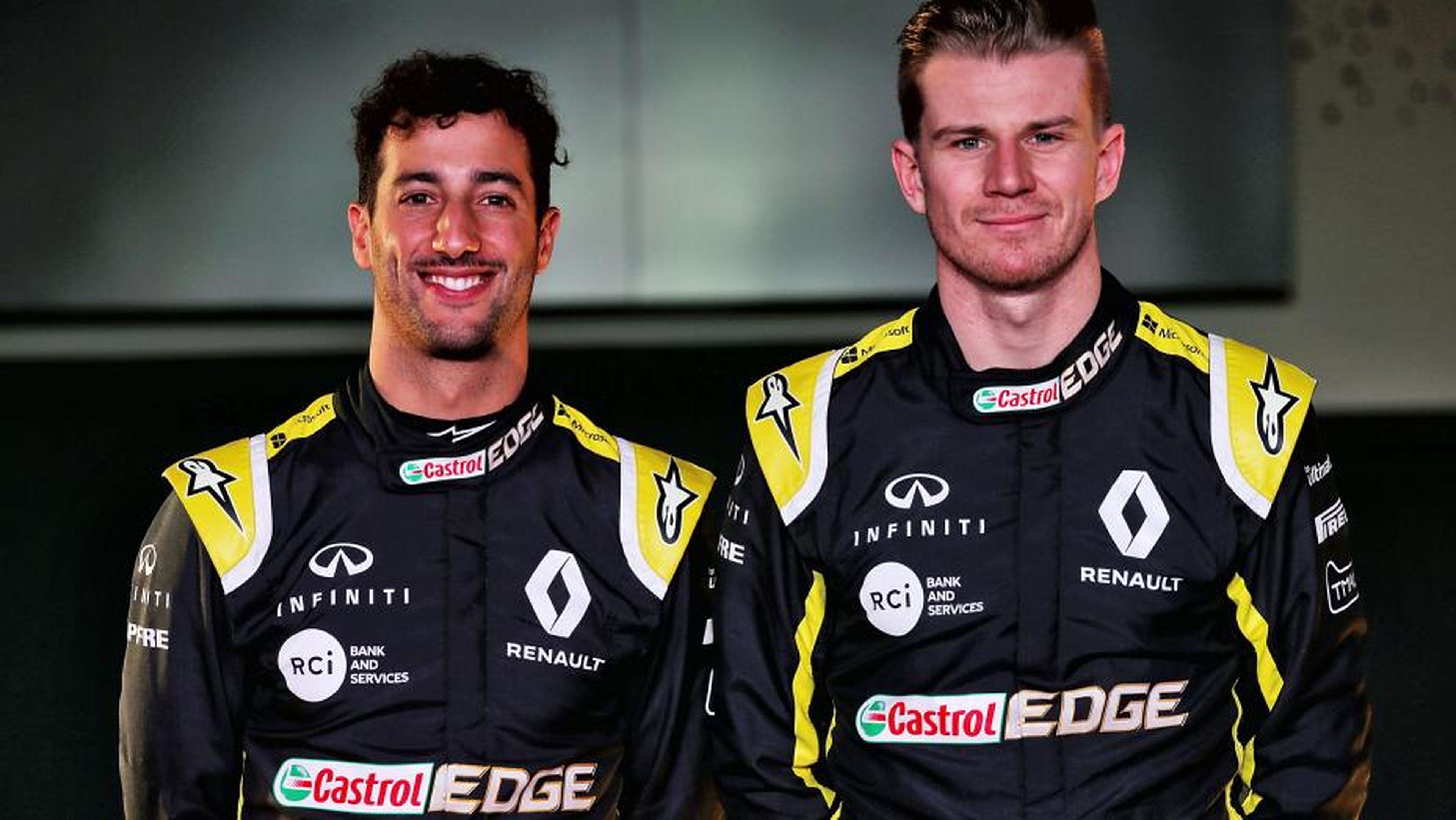 Hulkenberg y Ricciardo