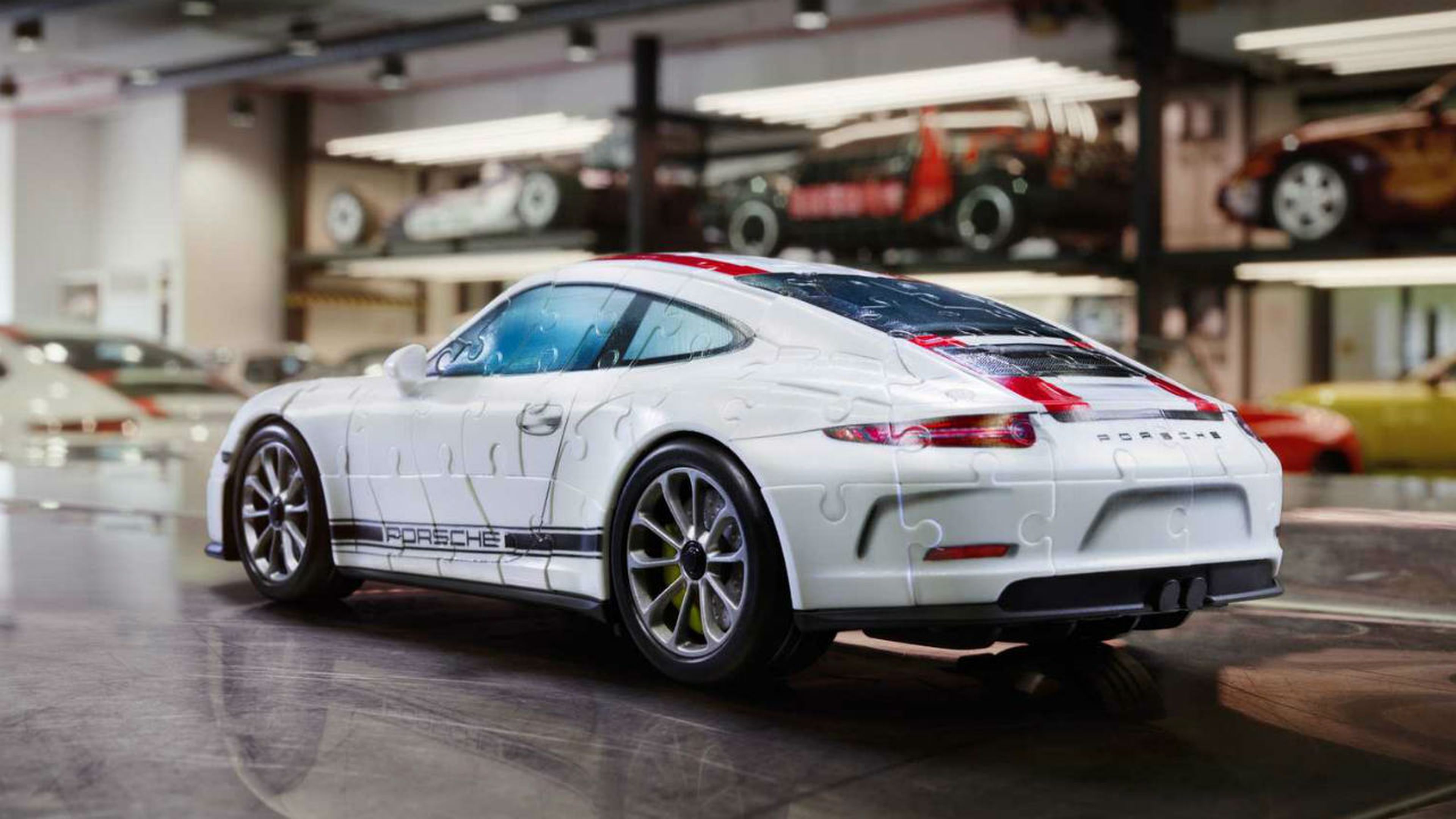 puzle 3D del Porsche 911R