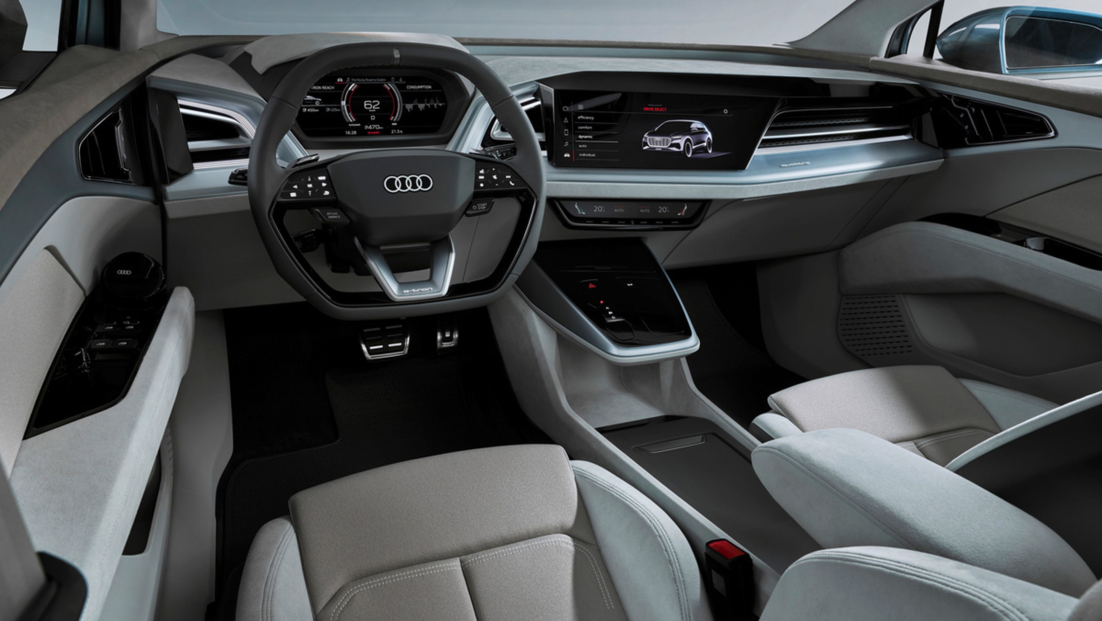 Audi Q4 e-tron concept (interior)