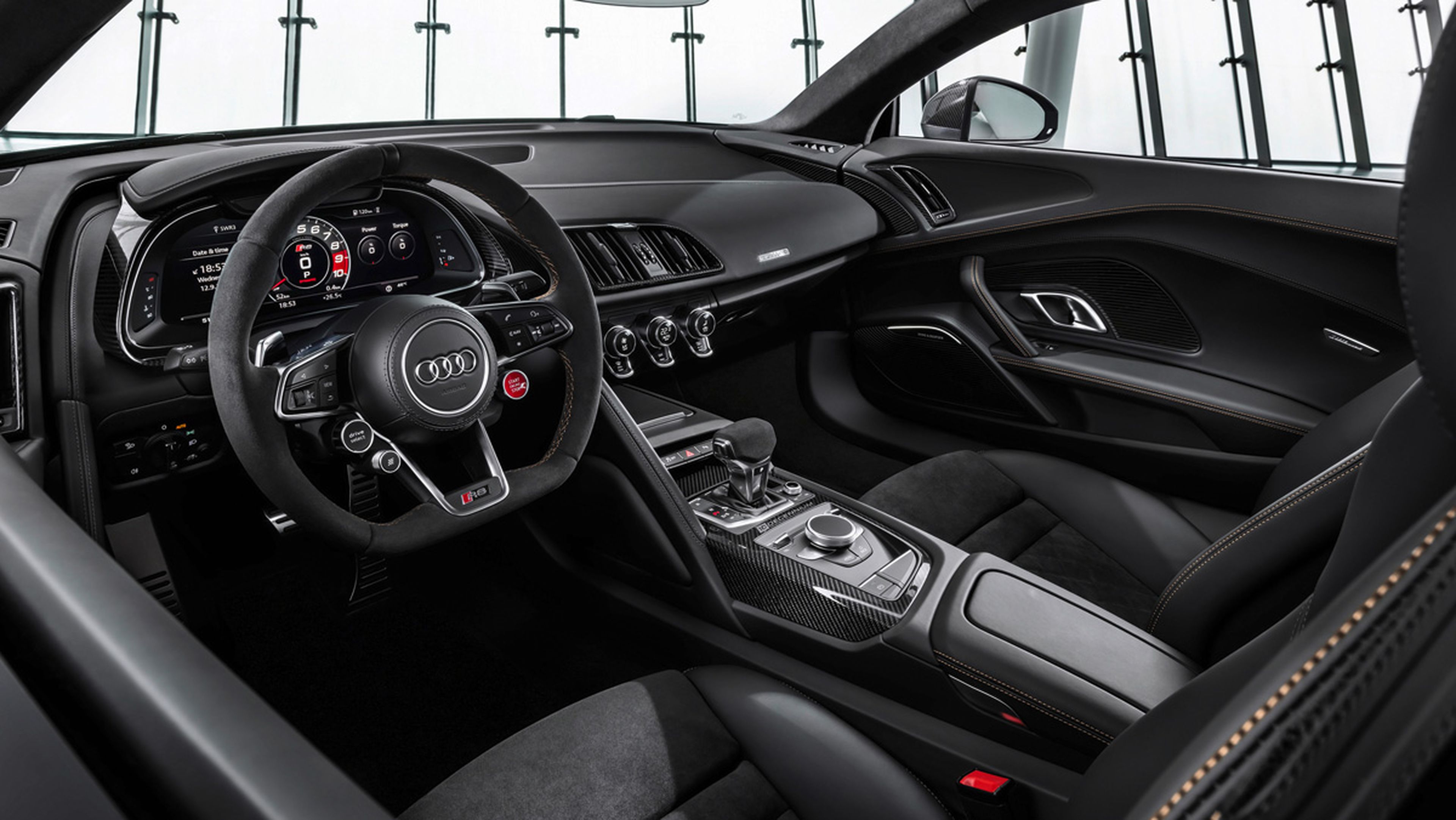 Audi R8 V10 Decennium (puesto conducción)