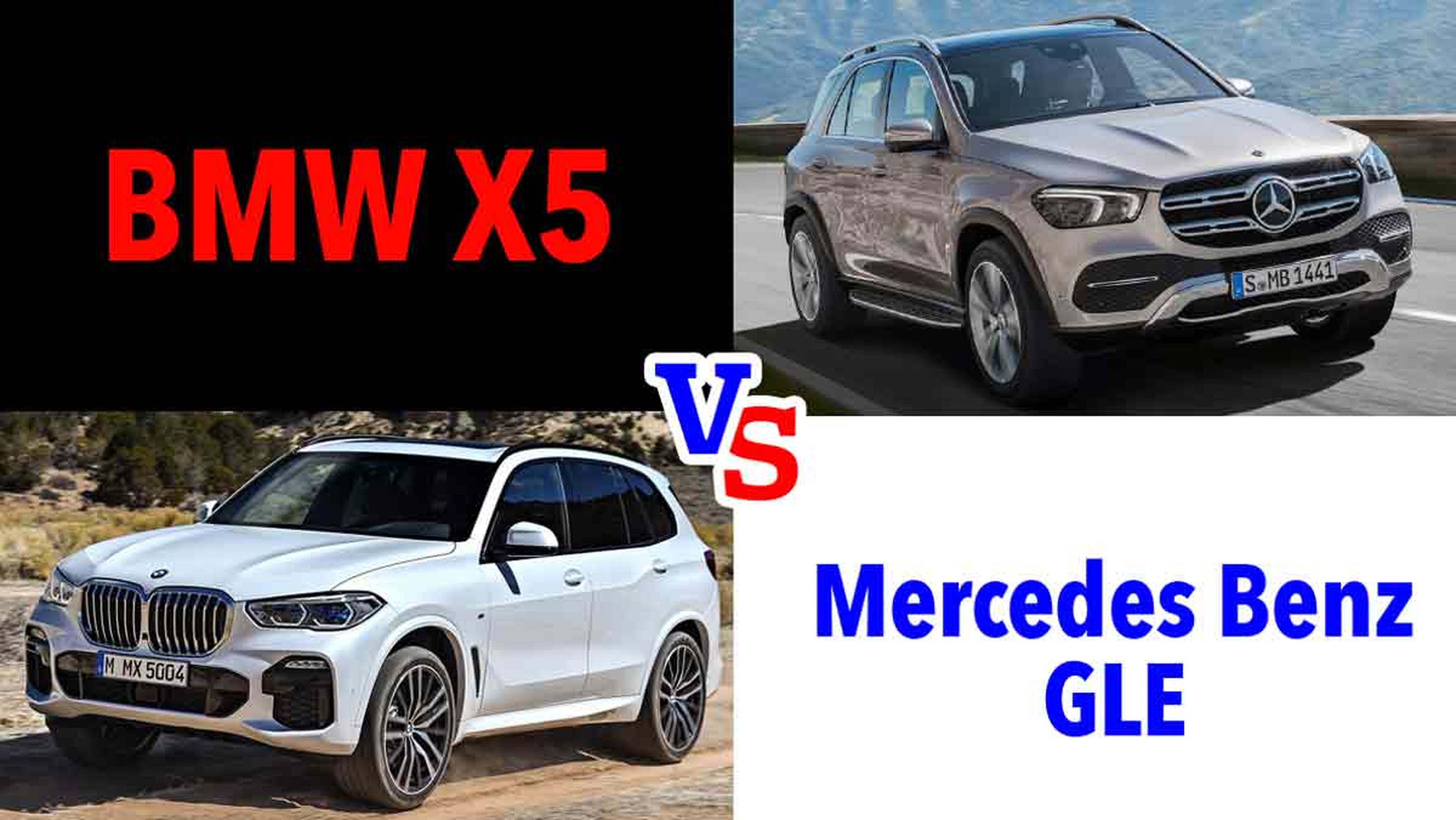 Mercedes-GLE-BMW-X5