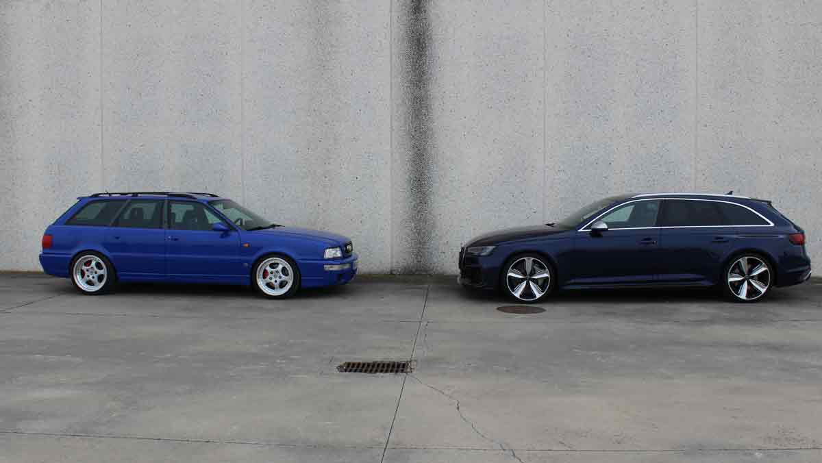 Audi RS 2 Avant vs Audi RS4 Avant Audi RS 2 Avant vs Audi RS4 Avant