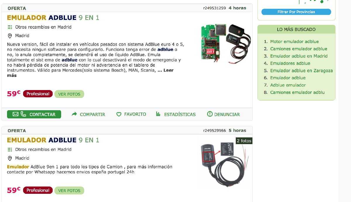 ad blue killers anuncios