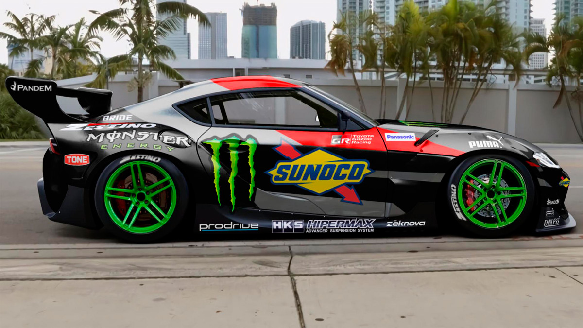 Toyota Supra 2019 drift motor toyota 2jz IV propulsor