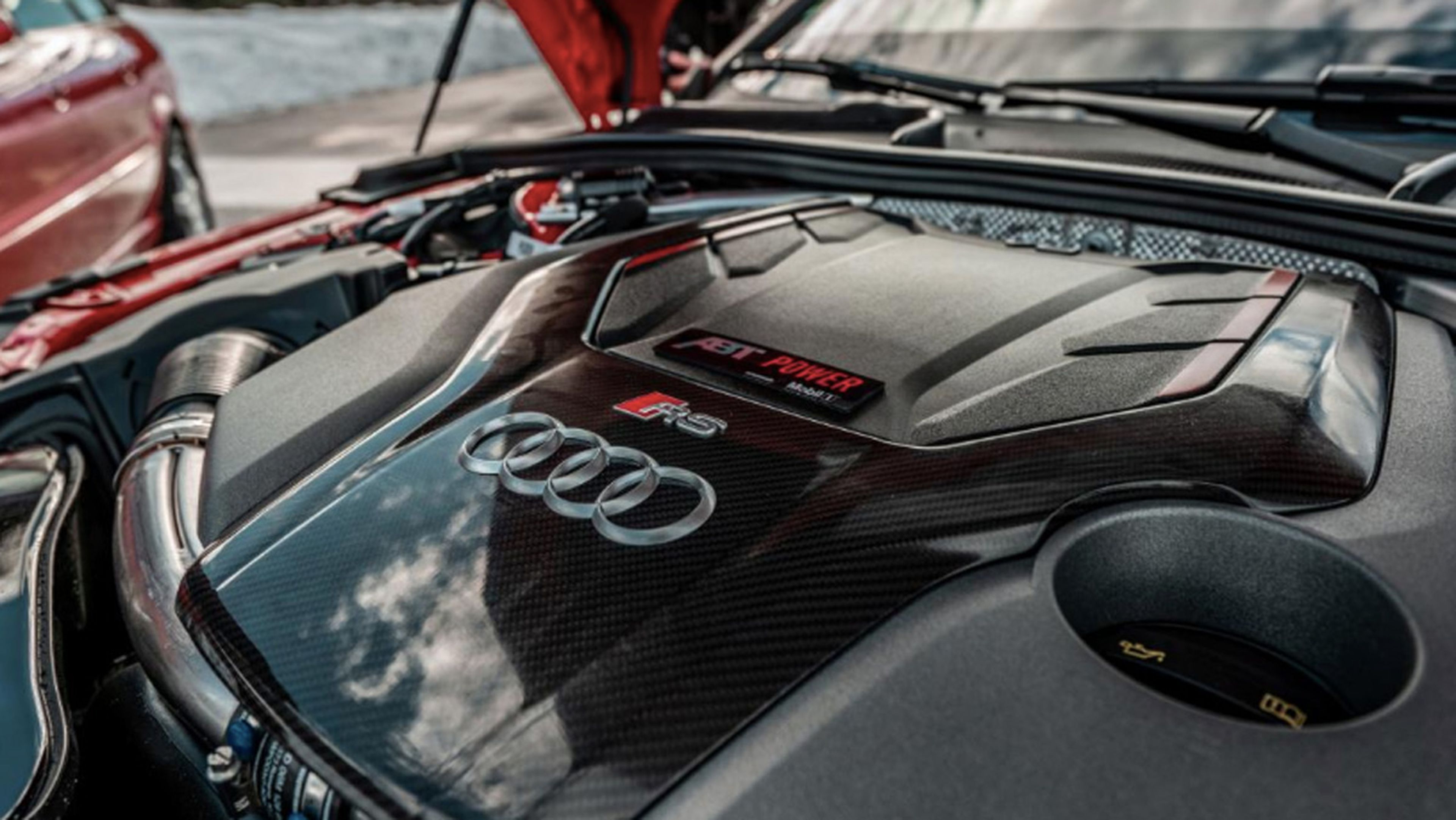 Audi ABT RS2 y Audi ABT RS4+, detalle motor RS4+