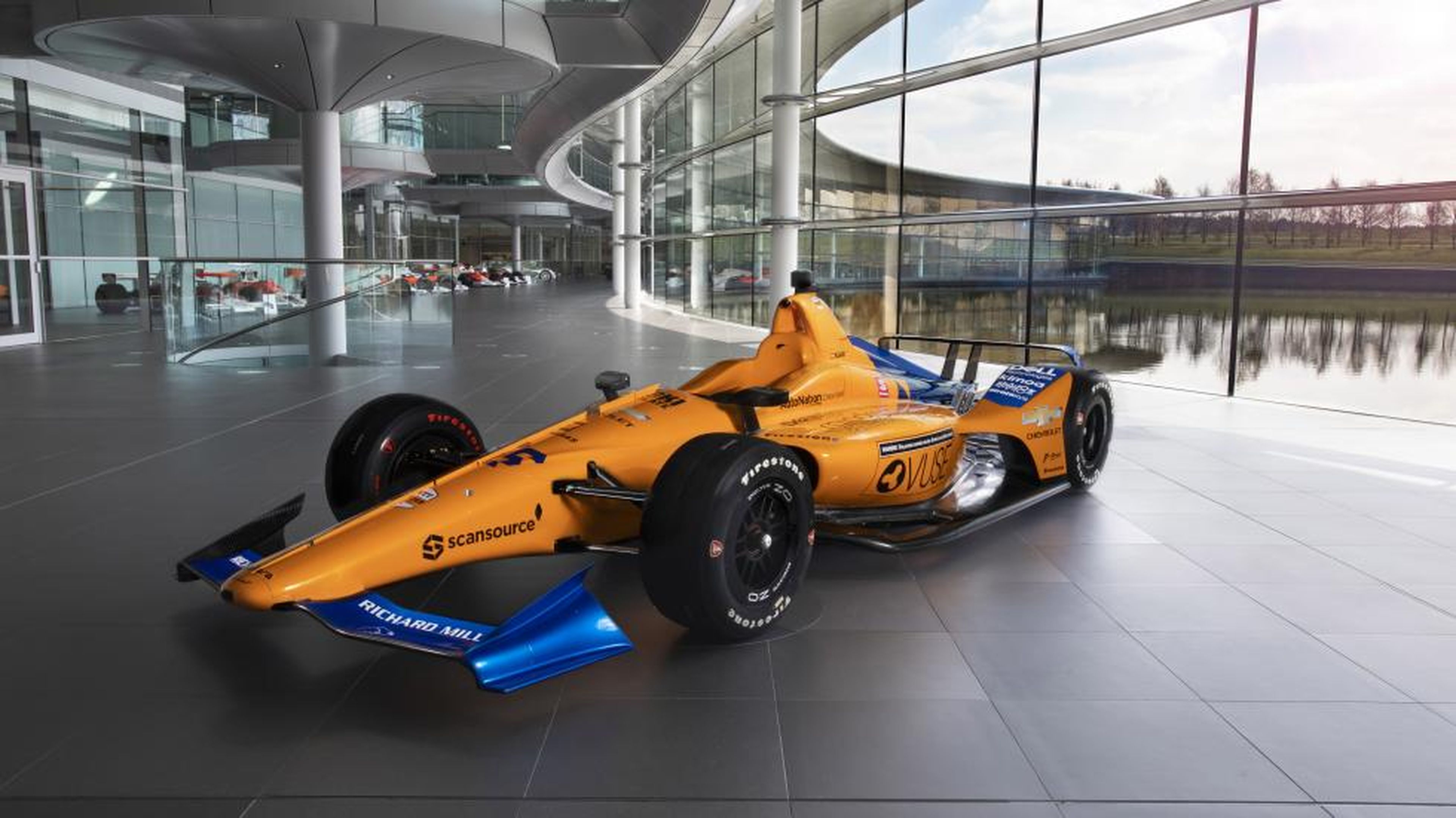 Coche de Fernando Alonso Indy 500 2019