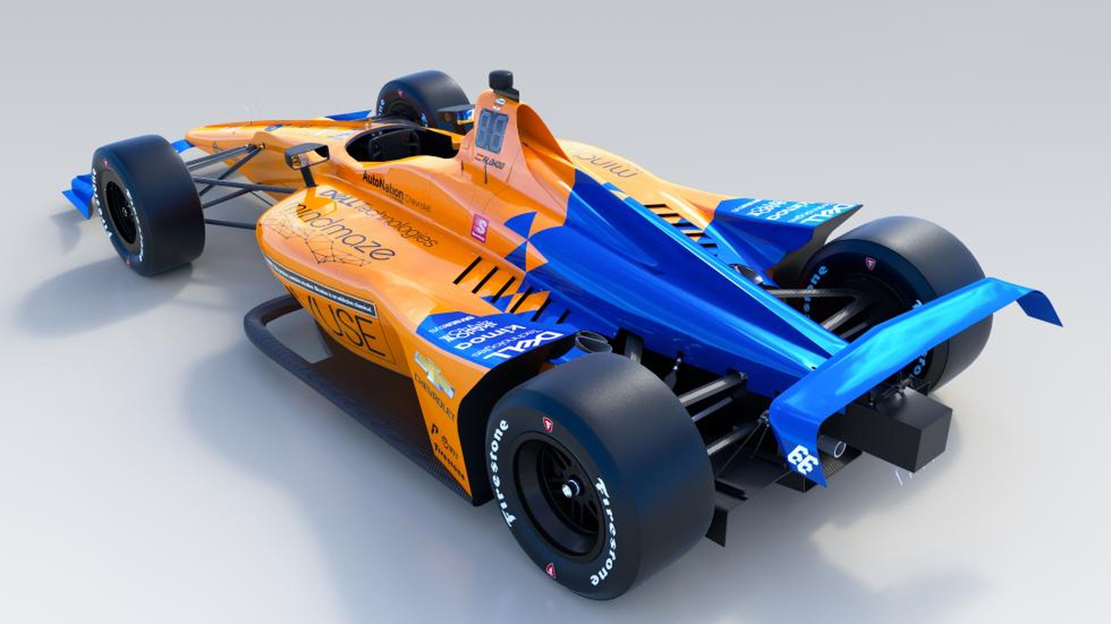 Coche Fernando Alonso Indy 500