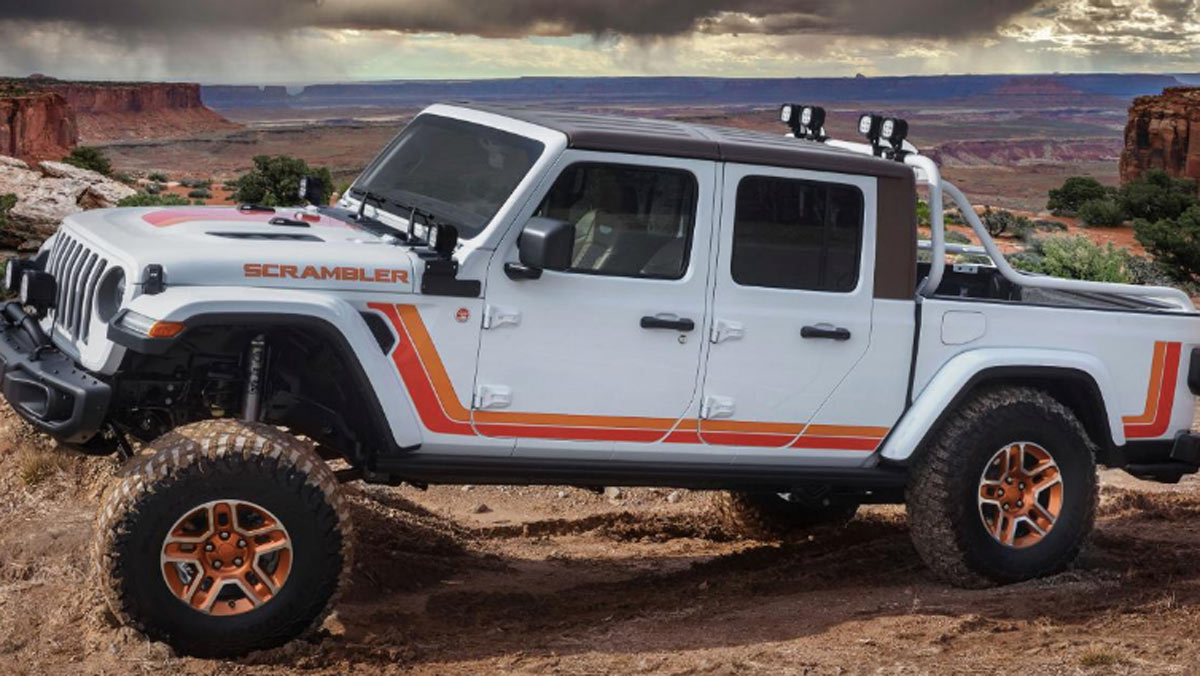 Concept Jeep JT Scrambler, lateral Concept Jeep JT Scrambler, lateral