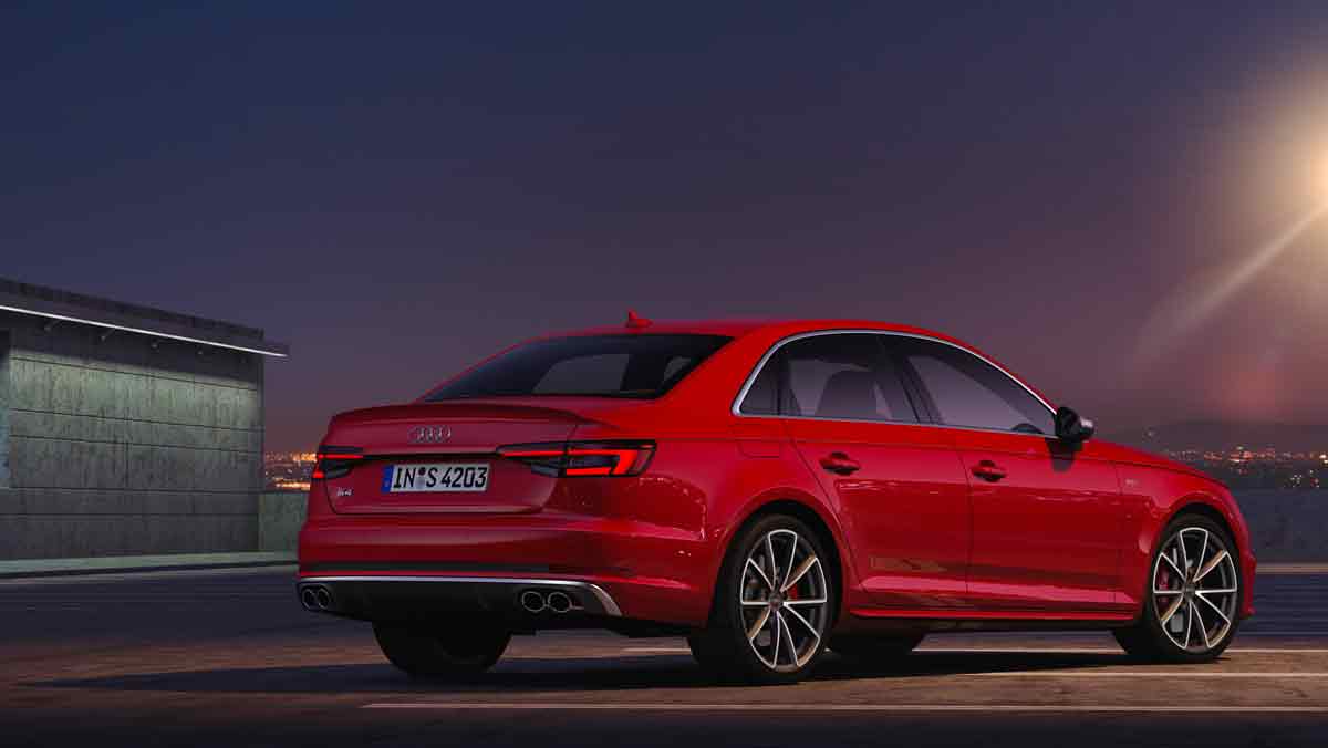 Audi S4 TDI trasera Audi S4 TDI trasera