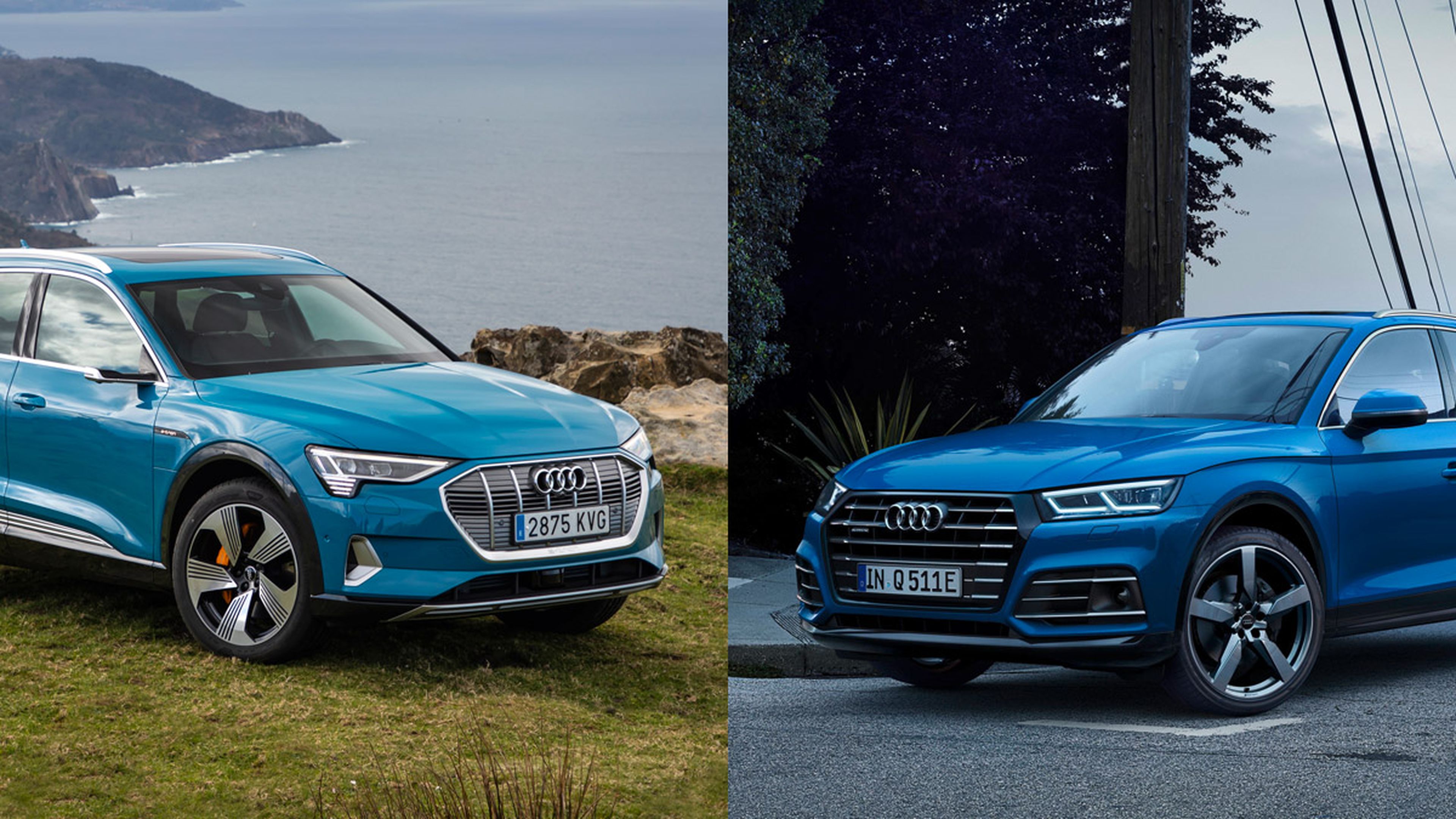 diferencias Audi e-tron q5 hibrido
