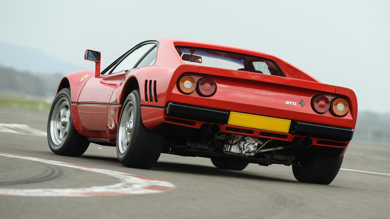 Ferrari GTO trasera Ferrari GTO trasera