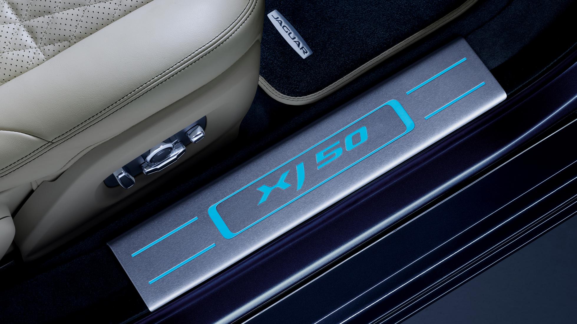 Jaguar XJ 50 aniversario lujo sedan alta gama clasico cumpleaños