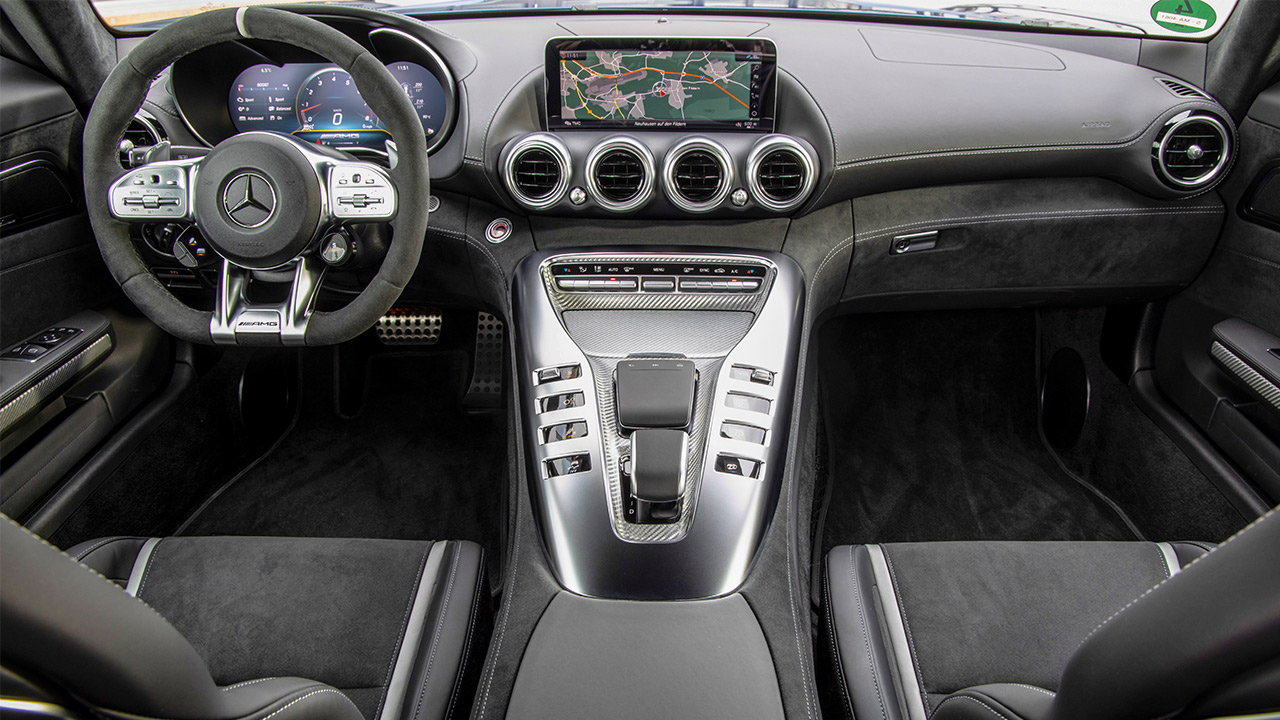 Mercedes-AMG GT 2019 interior Mercedes-AMG GT 2019 interior