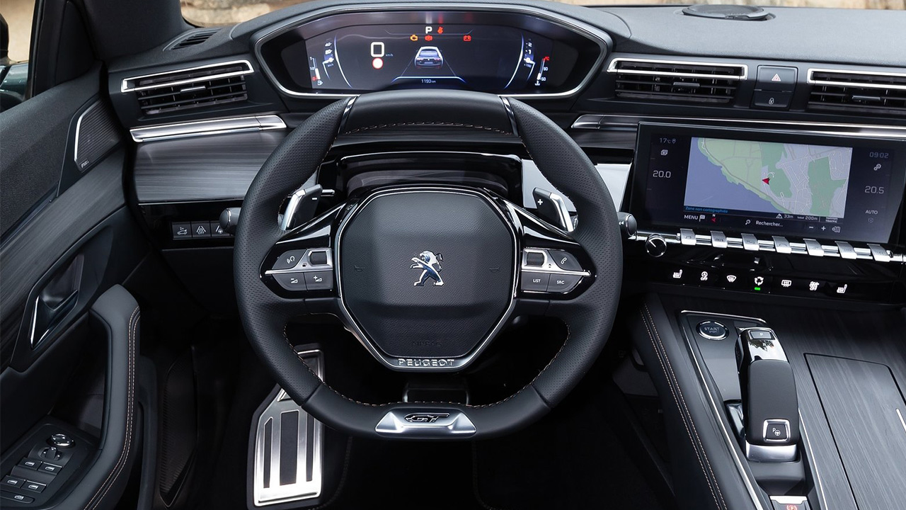 Peugeot 508 SW interior Peugeot 508 SW interior