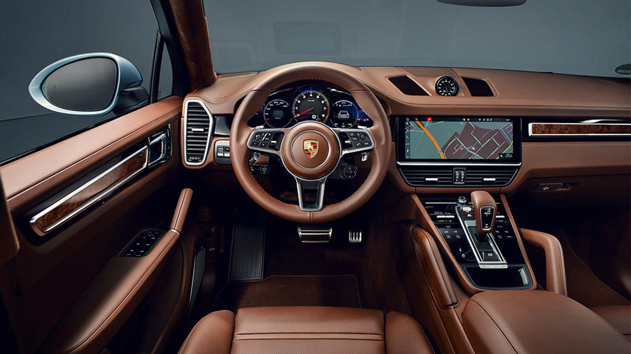 Porsche Cayenne S Coupé interior Porsche Cayenne S Coupé interior
