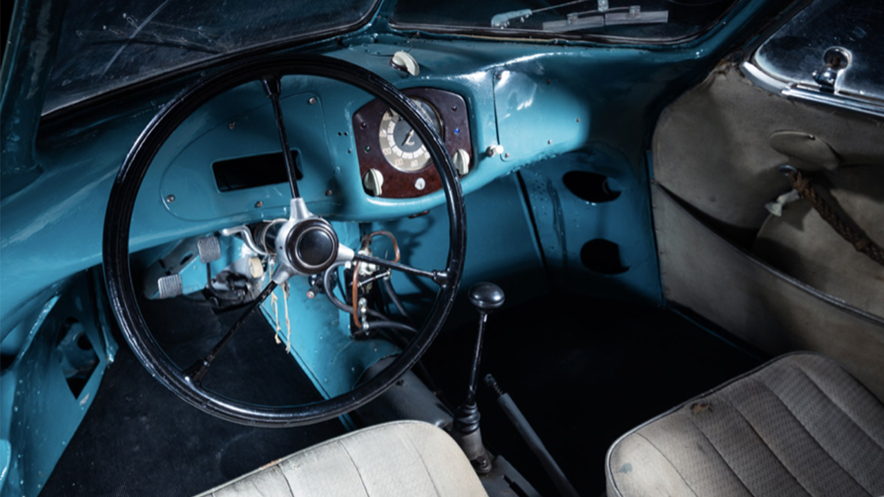 Porsche Type 64 interior Porsche Type 64 interior