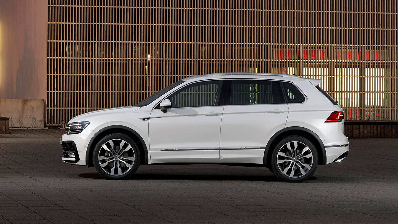Volkswagen Tiguan lateral Volkswagen Tiguan lateral