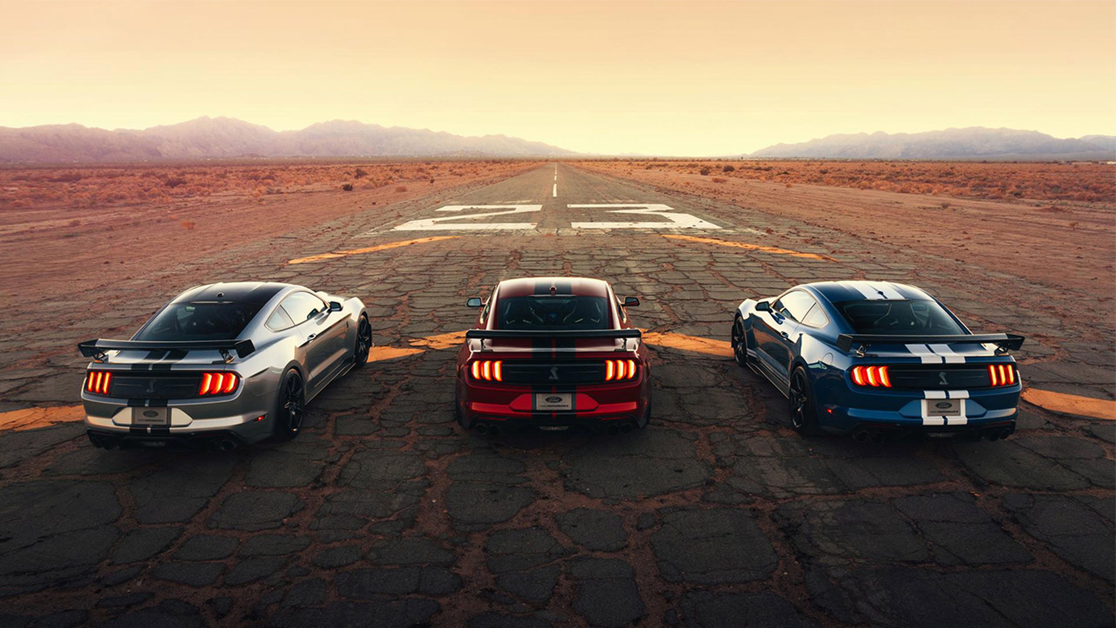 Ford Shelby GT500 trasera