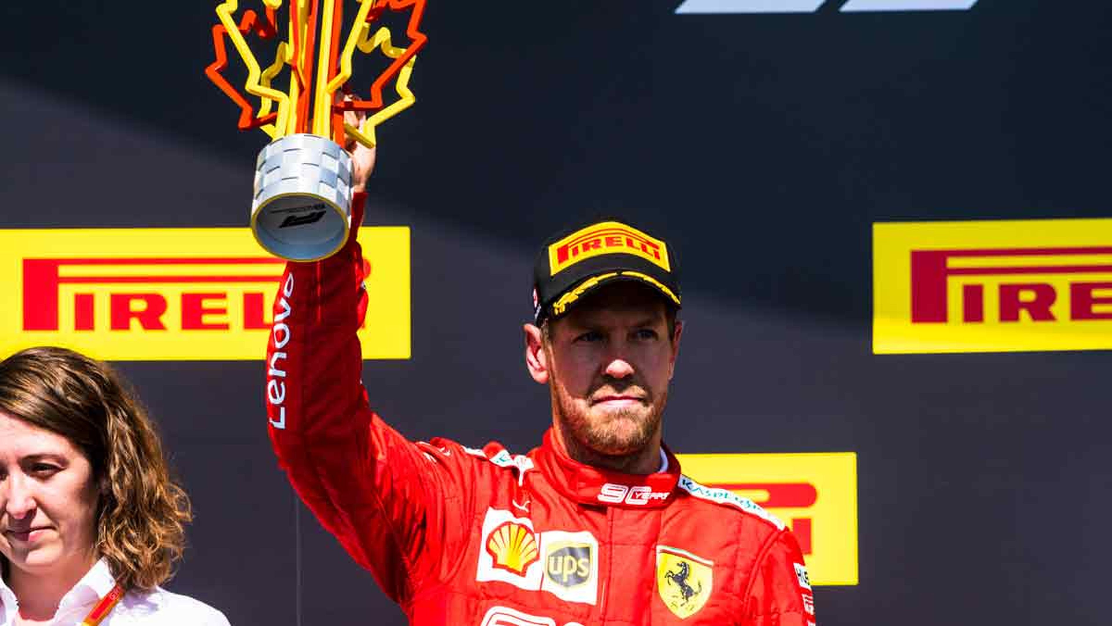 Vettel podio Canadá