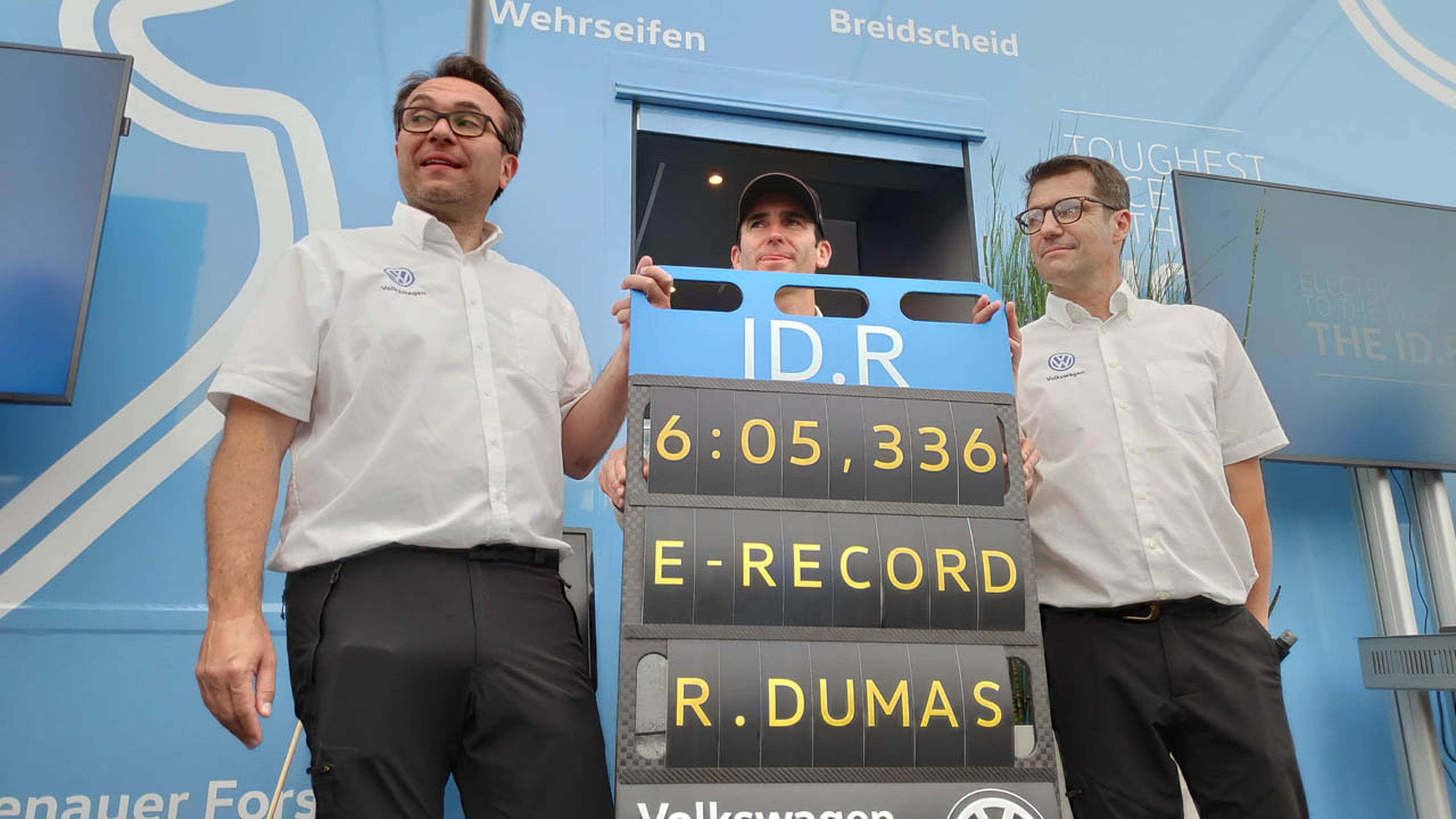Volkswagen ID. R récord en Nürburgring