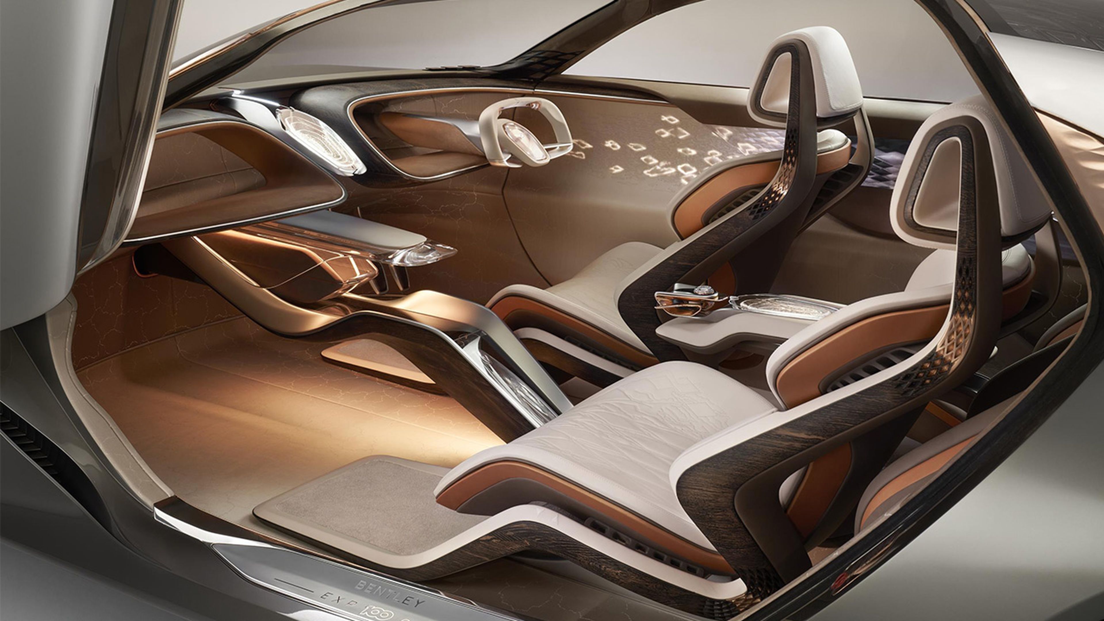 Bentley EXP 100 interior