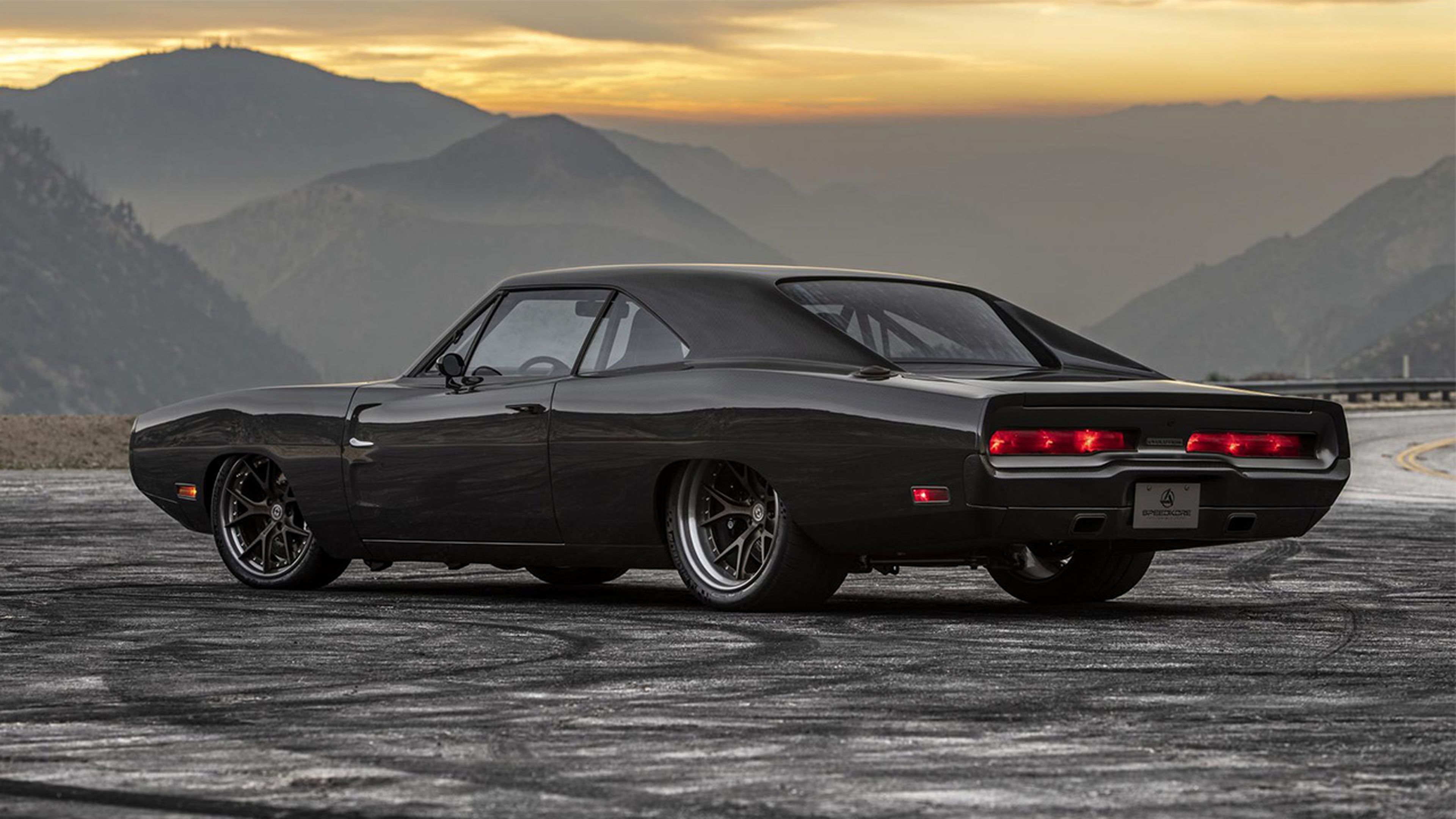 Dodge Charger 1970 trasera