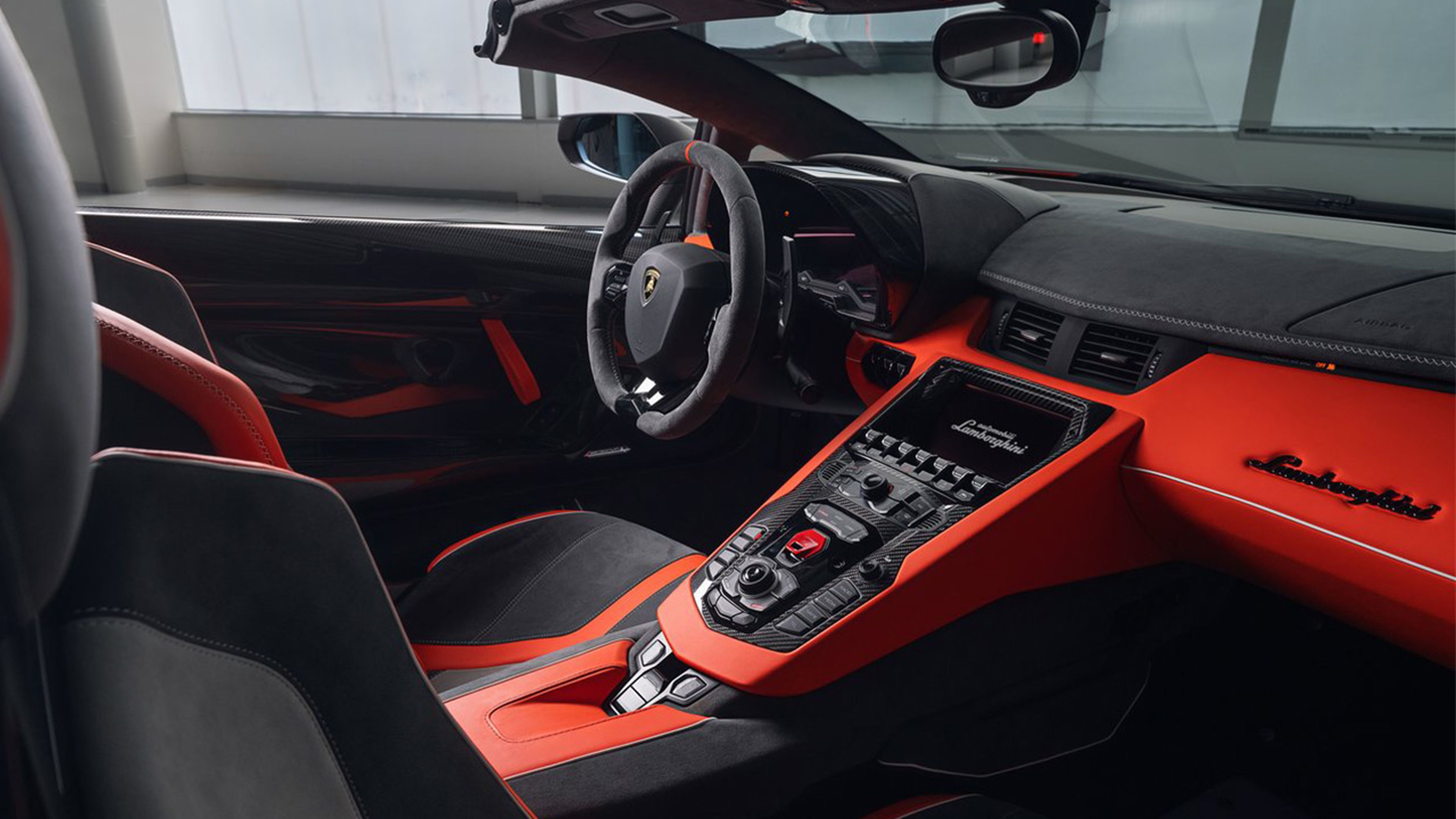 Lamborghini Aventador SVJ 63 Roadster interior