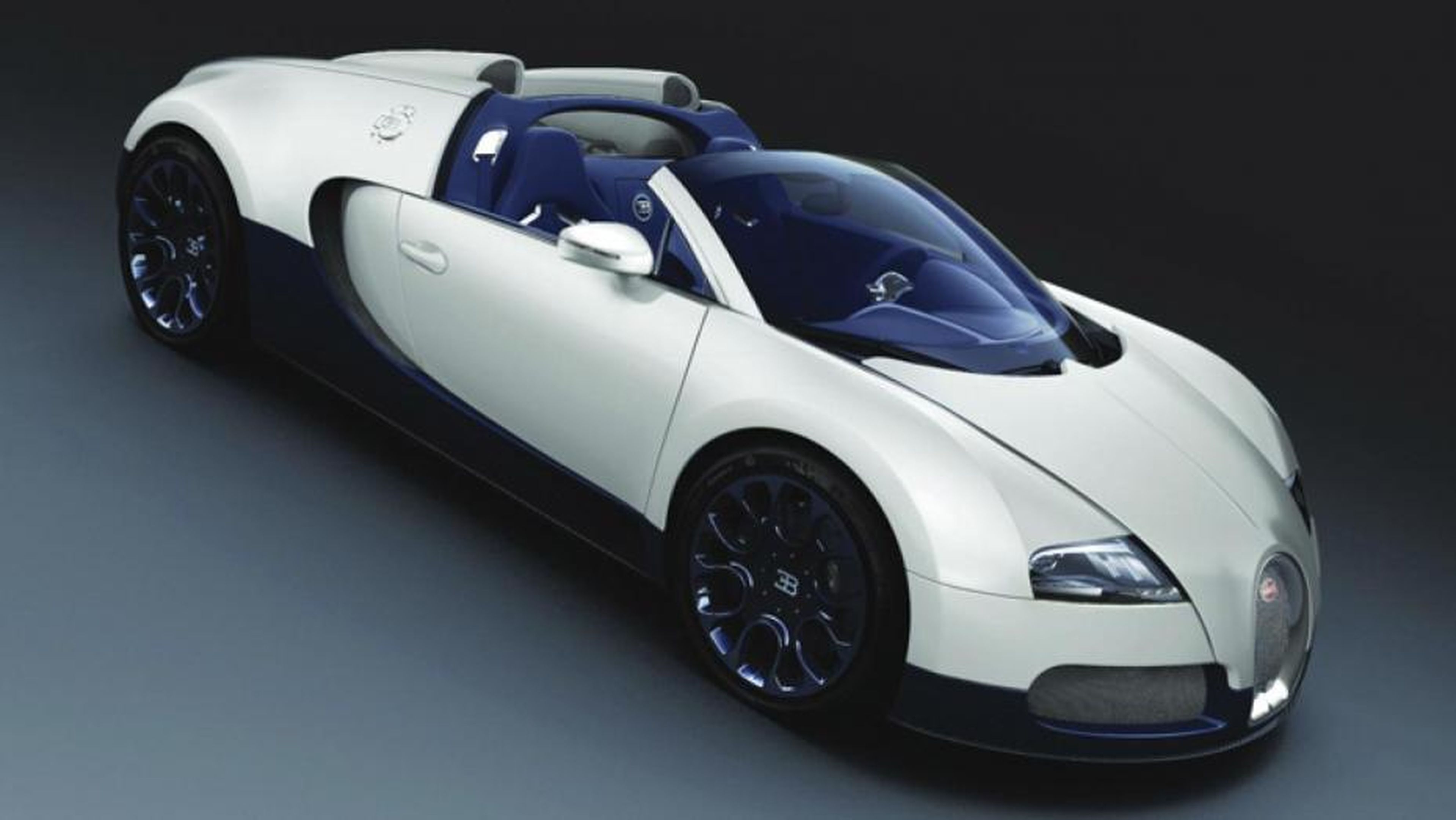 Veyron Grand Sport Matte White Blue Carbon