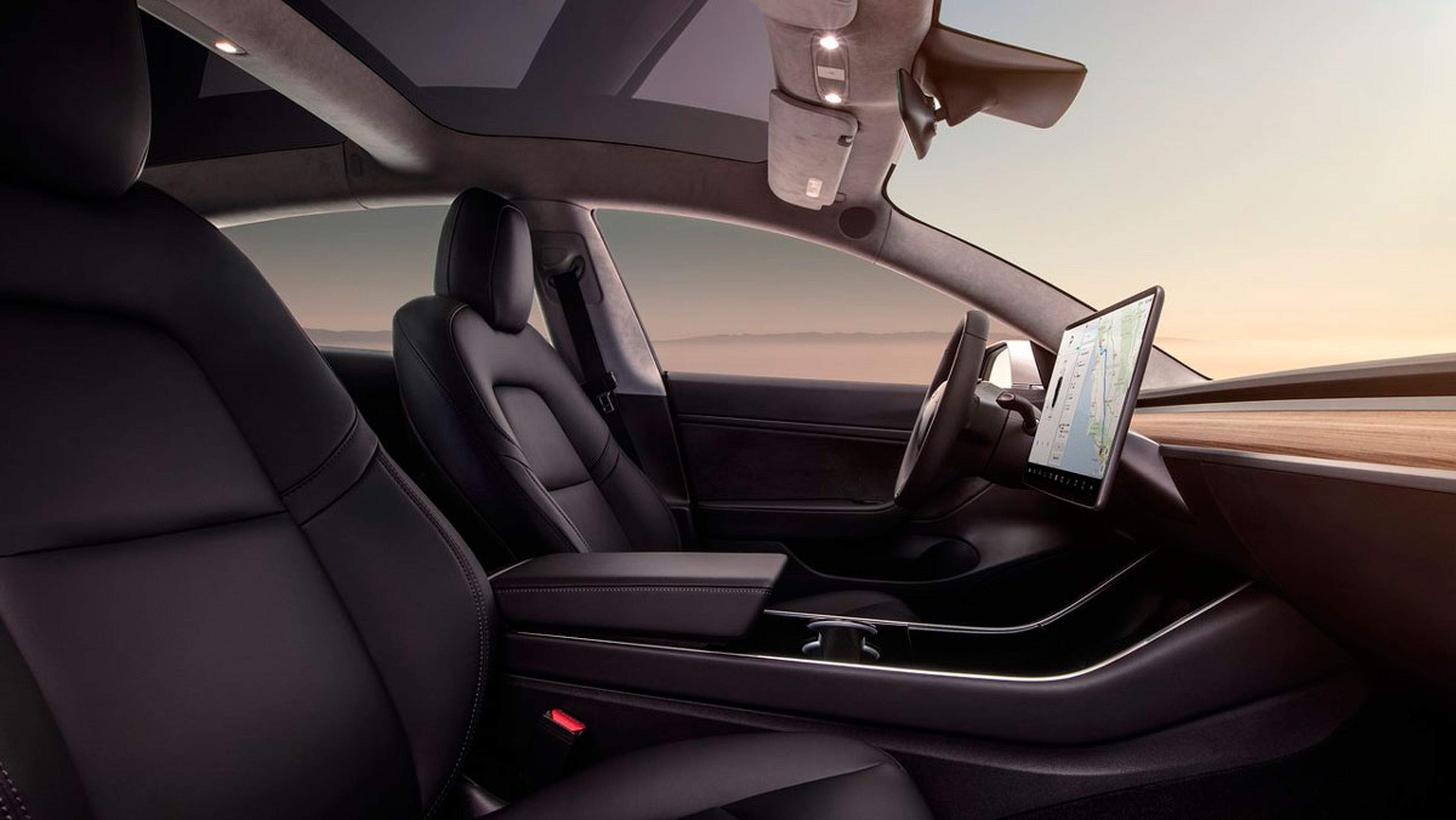 Tesla Model 3 asientos