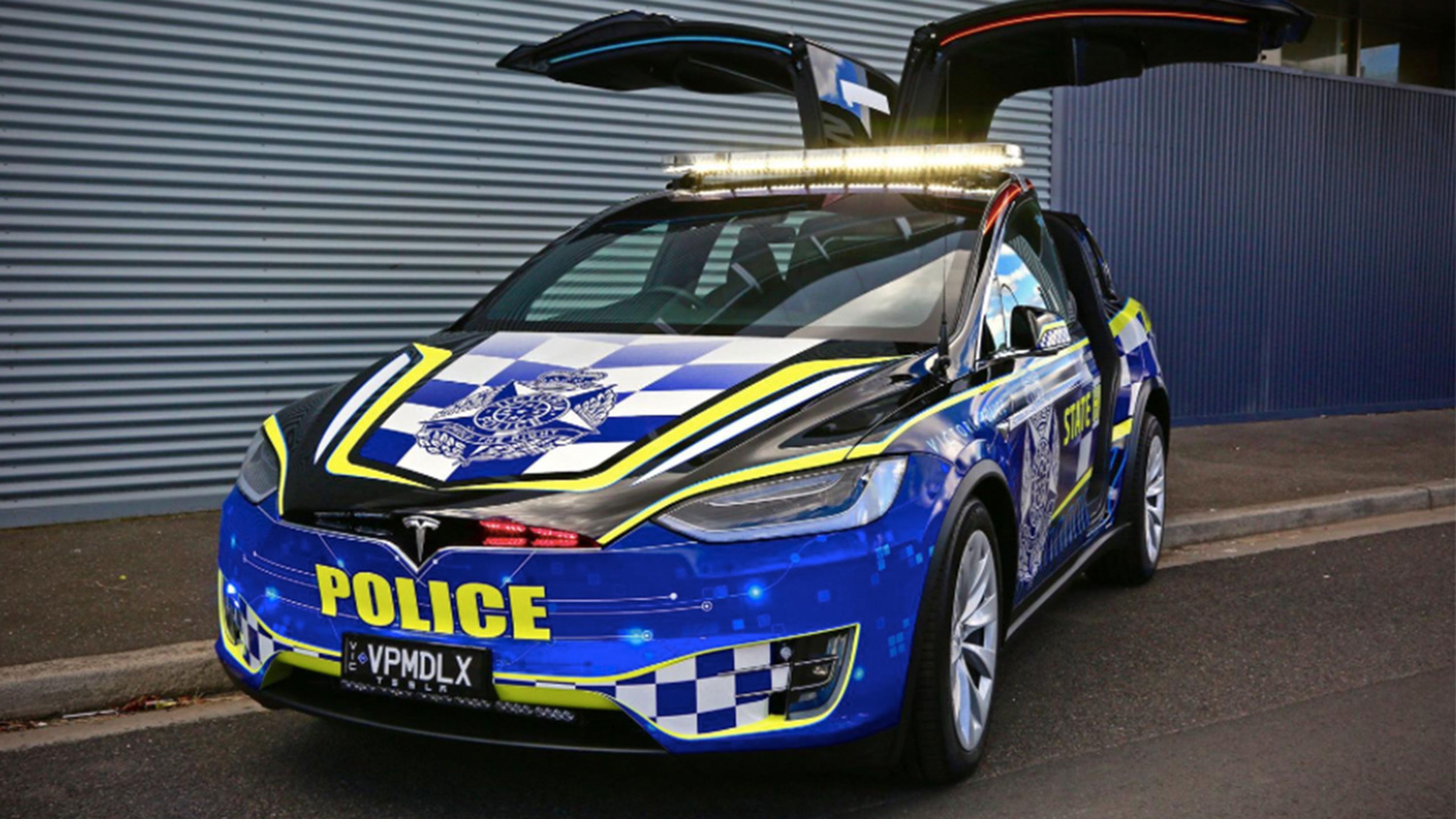 Mejores coches de Policía del mundo Tesla