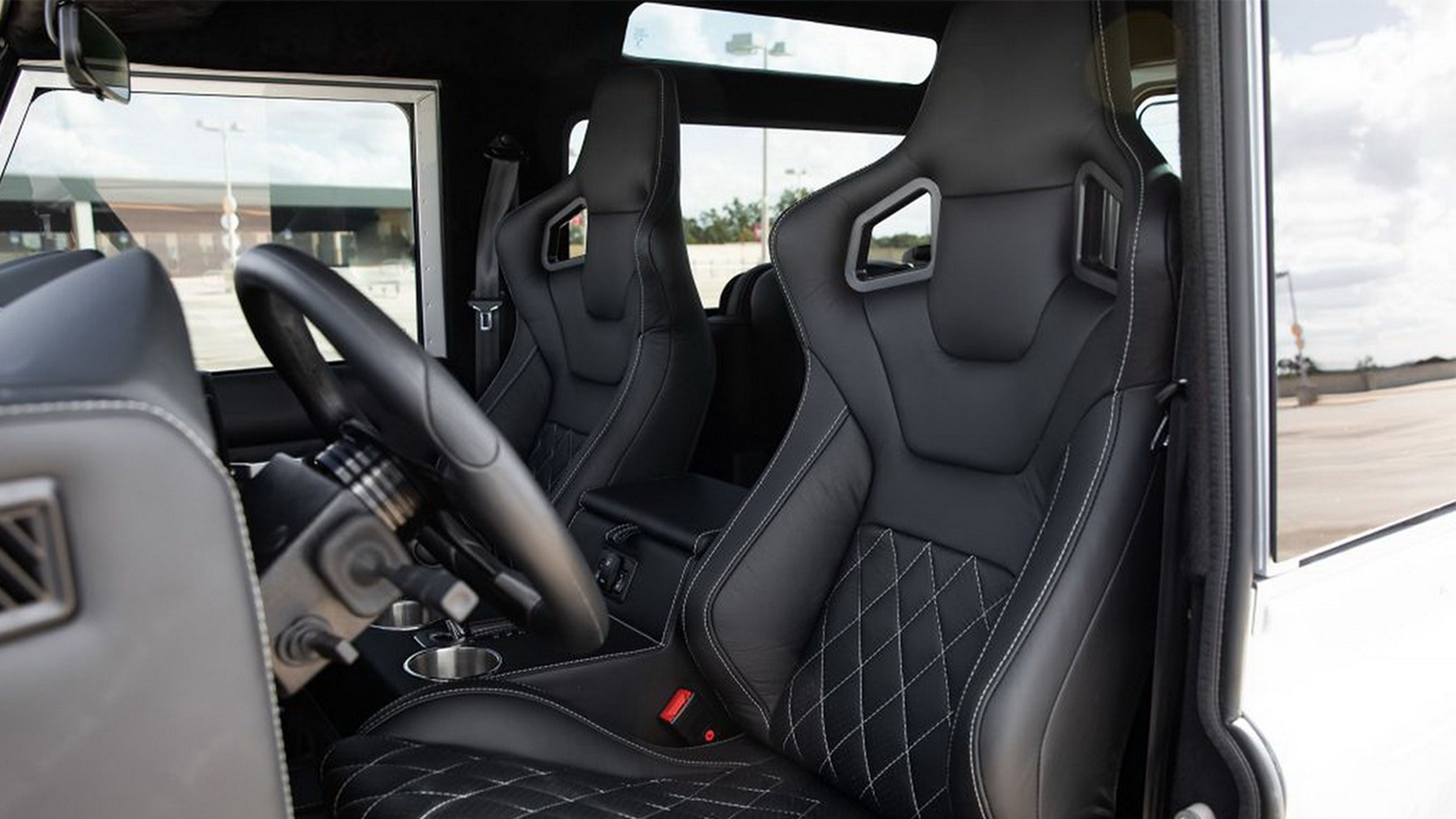 Land Rover Defender Project Blackcomb interior