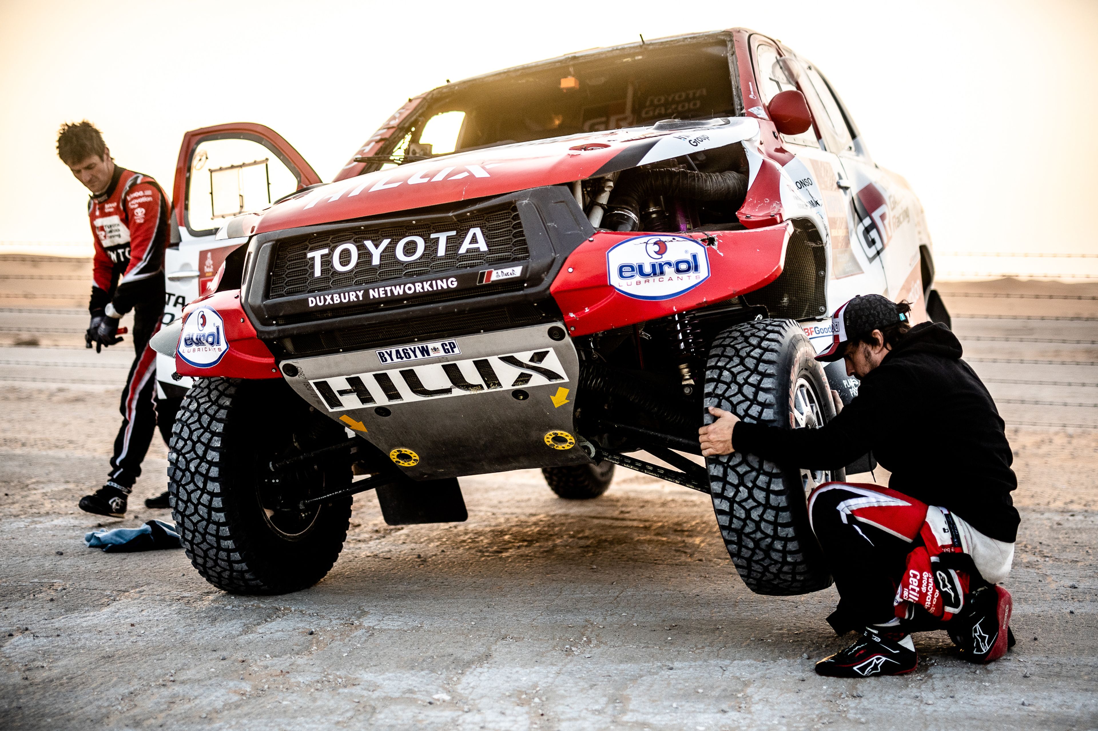 Toyota Hilux de Fernando Alonso en el Dakar 2020
