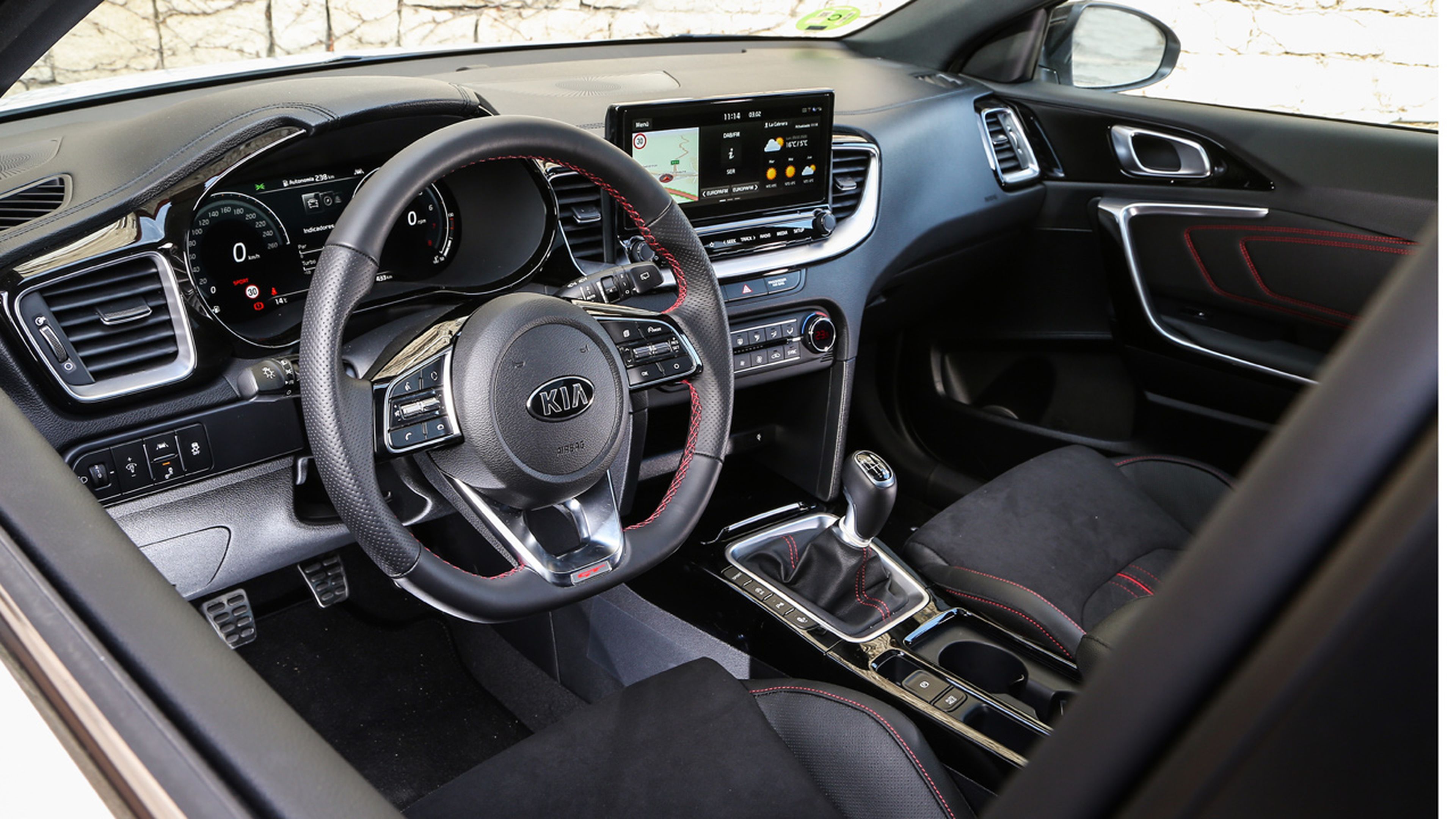 Prueba: interior del Kia Ceed GT