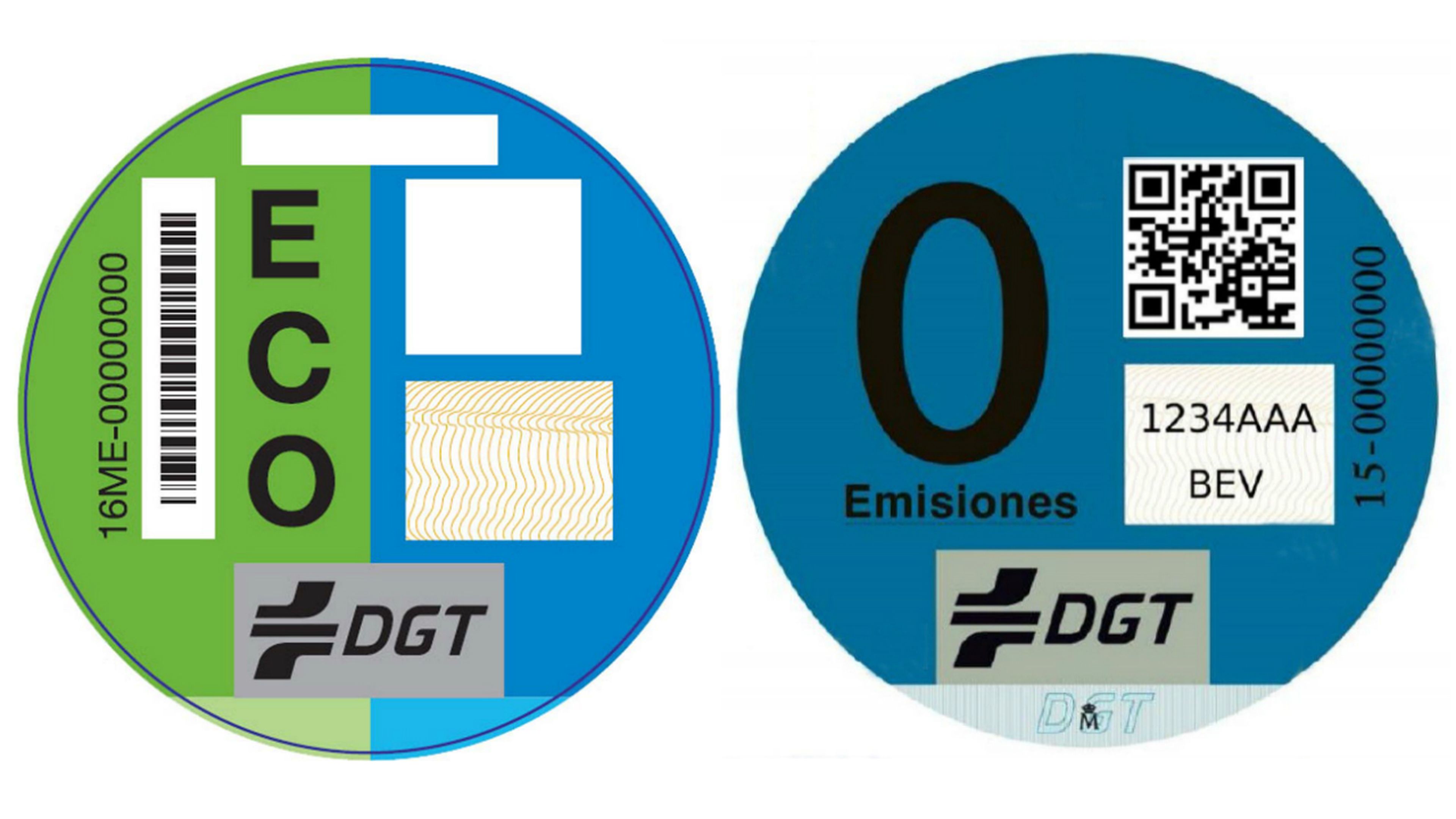 Diferencias entre la etiqueta Eco y la etiqueta Cero de la DGT